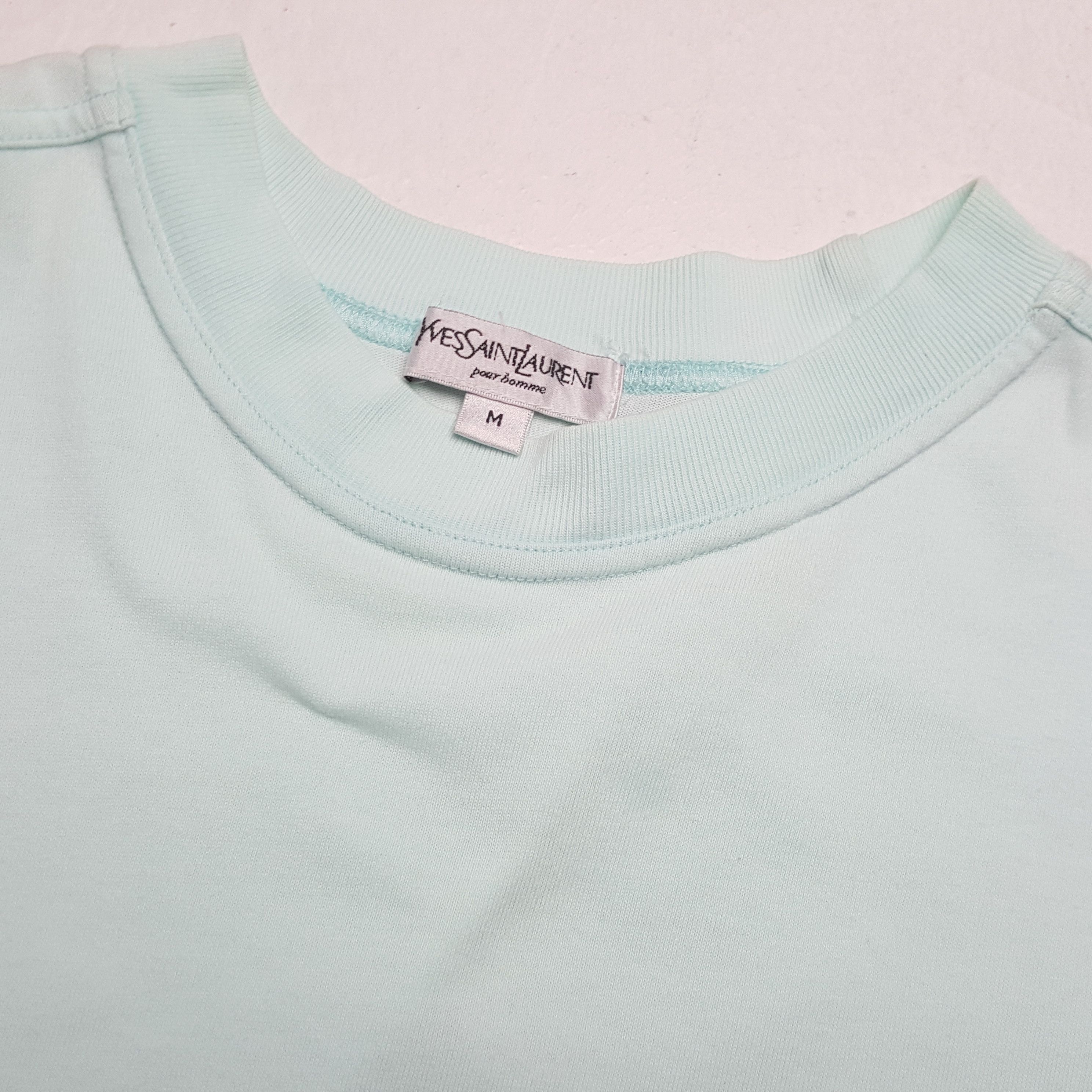 Vintage × Yves Saint Laurent Vintage YVES SAINT LAURENT Italian Fashion Brand T-Shirts Size US L / EU 52-54 / 3 - 7 Thumbnail