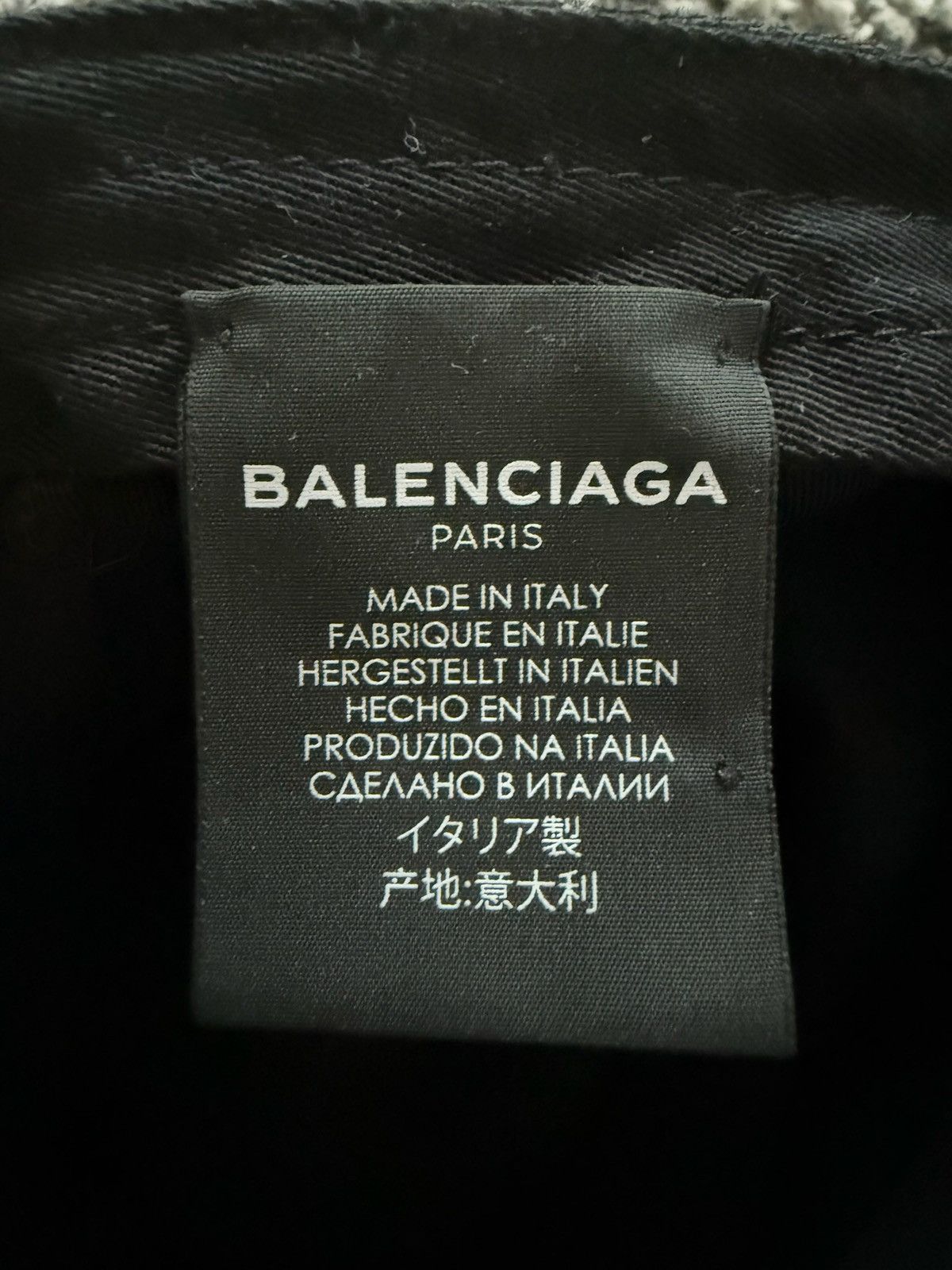 Balenciaga Balenciaga All Over Logo Cap Size ONE SIZE - 4 Thumbnail