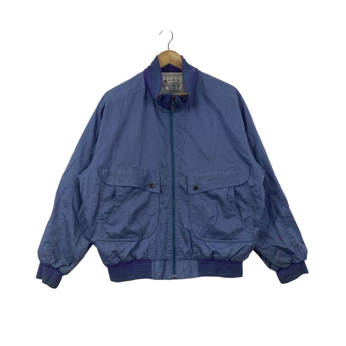 Cerruti 1881 Vintage CERRUTI 1881 SPORT Bomber Jacket Made in Italy Size US XXL / EU 58 / 5 - 1 Thumbnail