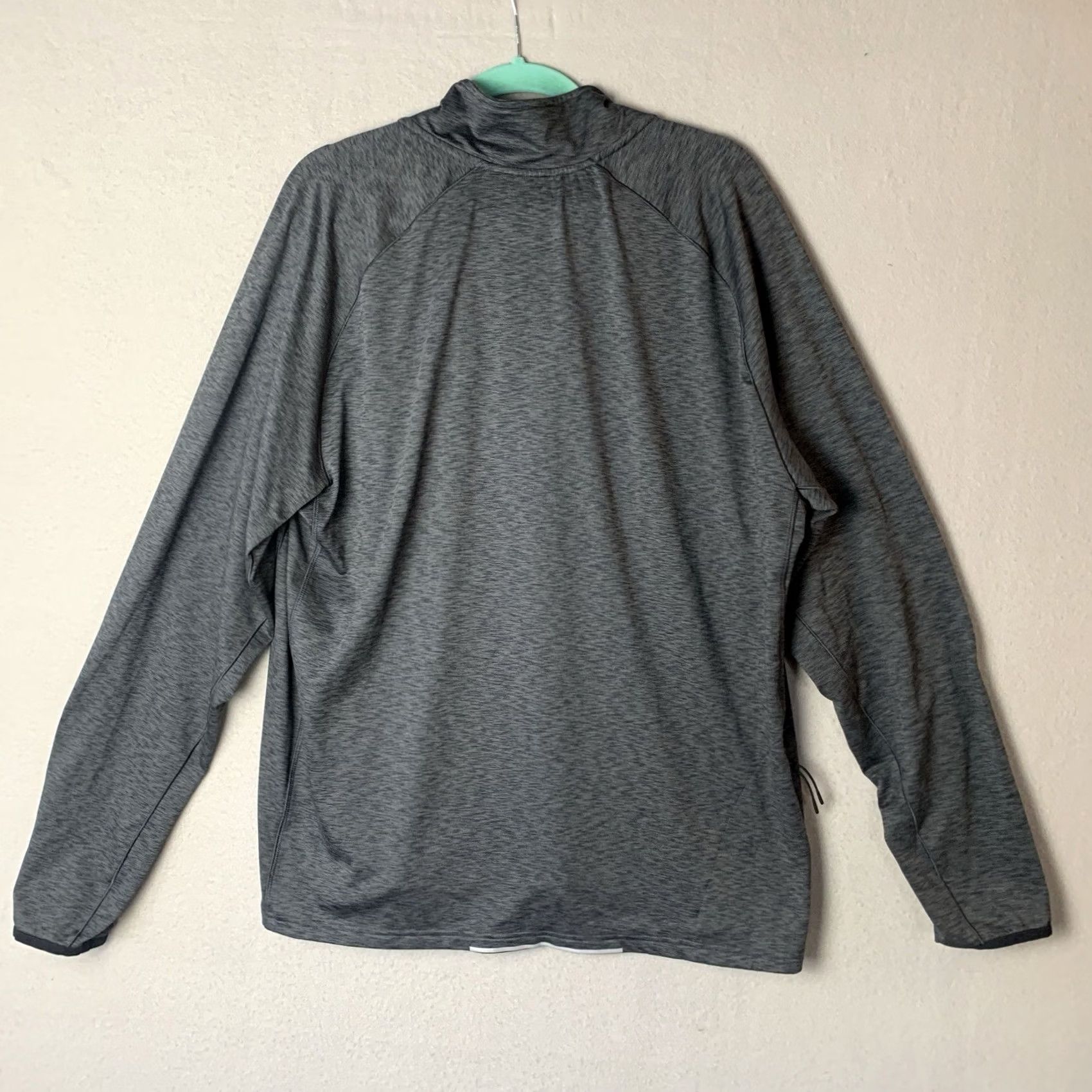 Vintage VRST Shirt Men XL Charcoal Heather 1/4 Zip Stretch Logo Pullover Activewear Casual Travel Size US XL / EU 56 / 4 - 2 Thumbnail