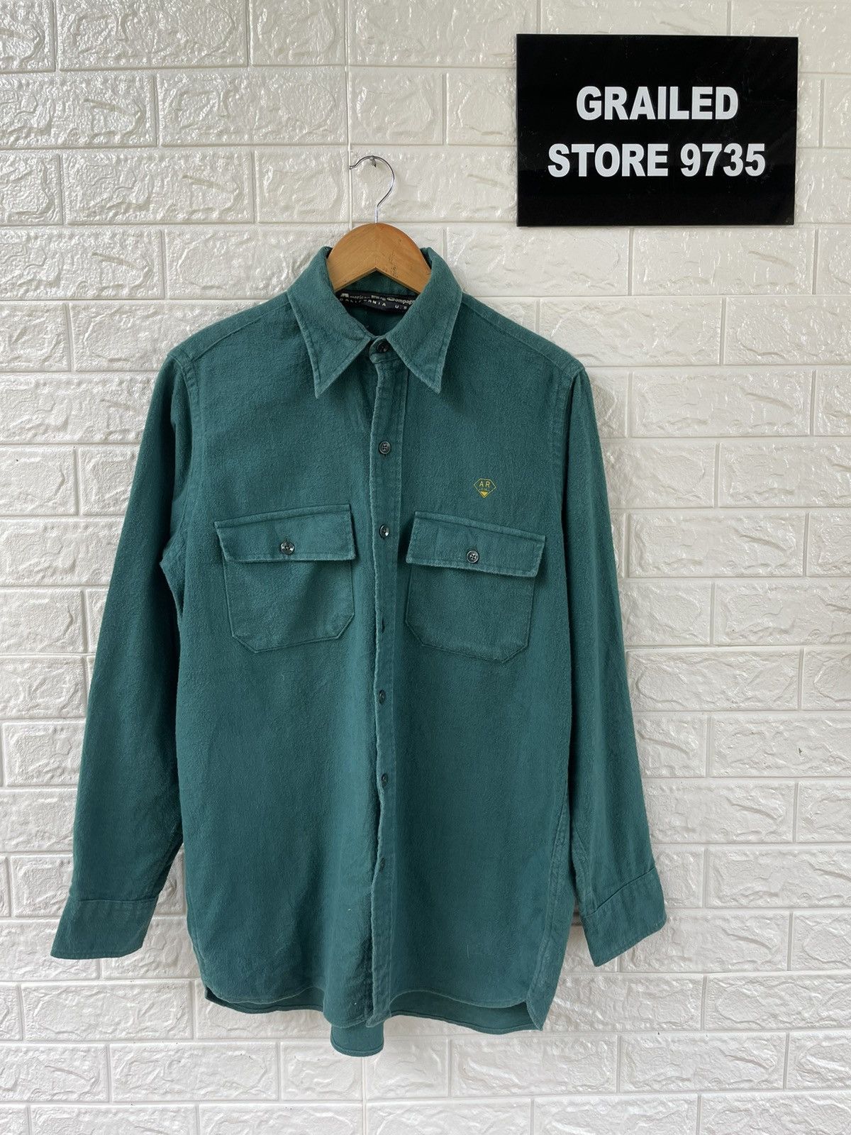 Japanese Brand Vintage California Long Sleeve Shirt Size US L / EU 52-54 / 3 - 1 Thumbnail