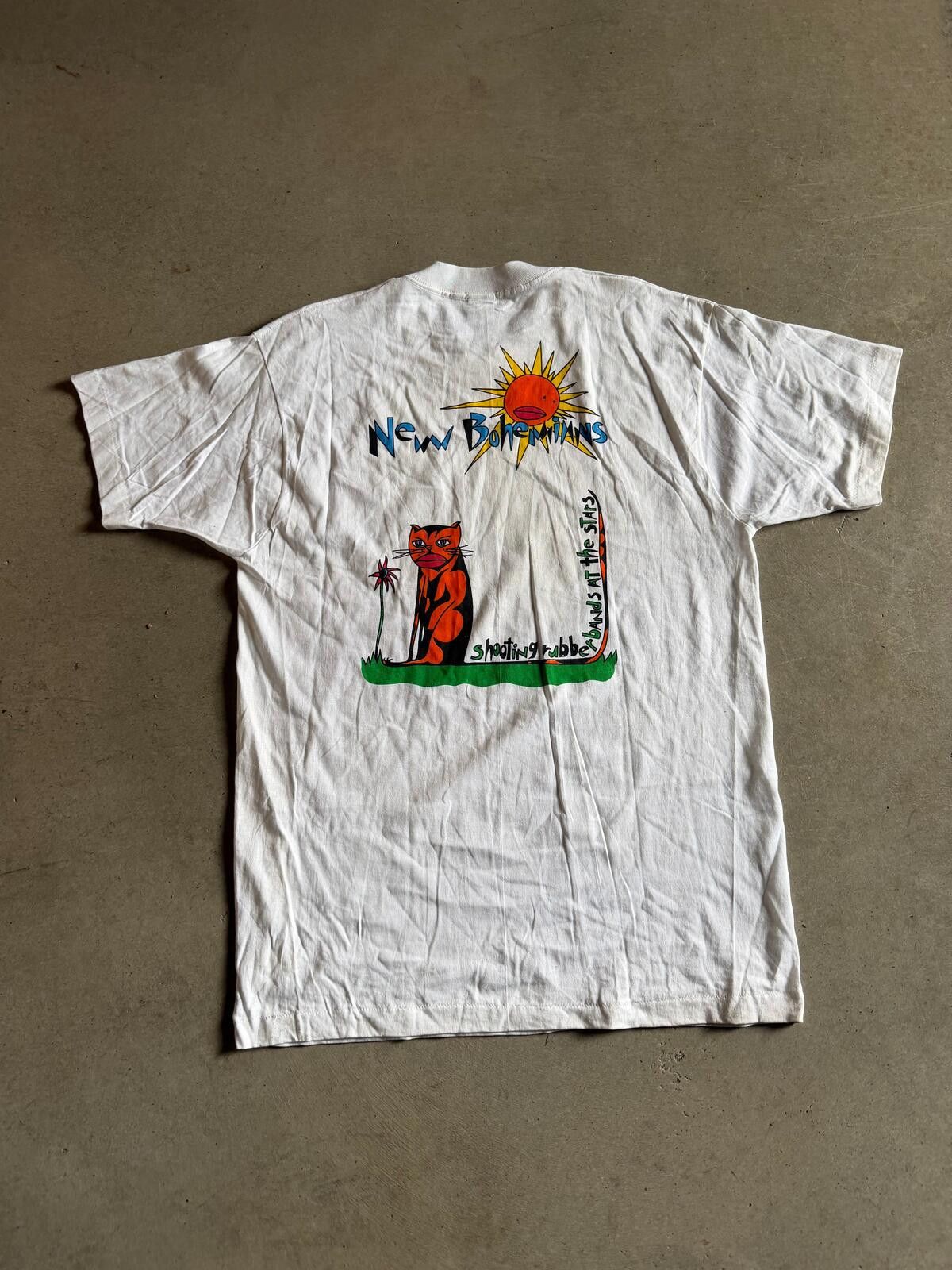 Fruit Of The Loom Vintage New Bohemians Shooting Rubbers Stars Tee Sz XL Size US XL / EU 56 / 4 - 1 Thumbnail