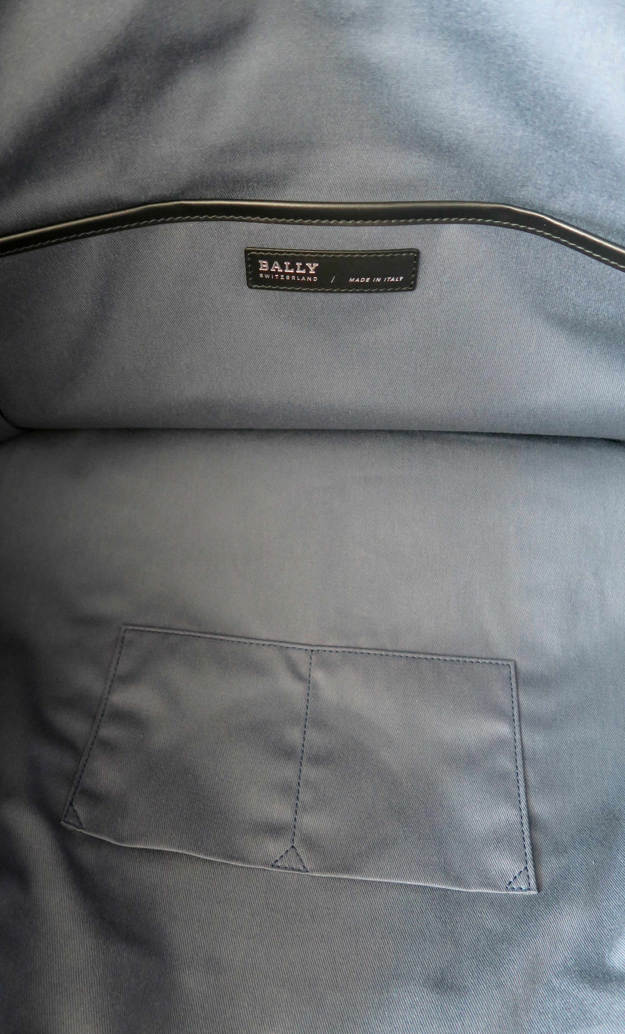 Bally Bally Checkered Unisex Canvas Leather Trim Tote Shoulder Bag Size ONE SIZE - 19 Thumbnail