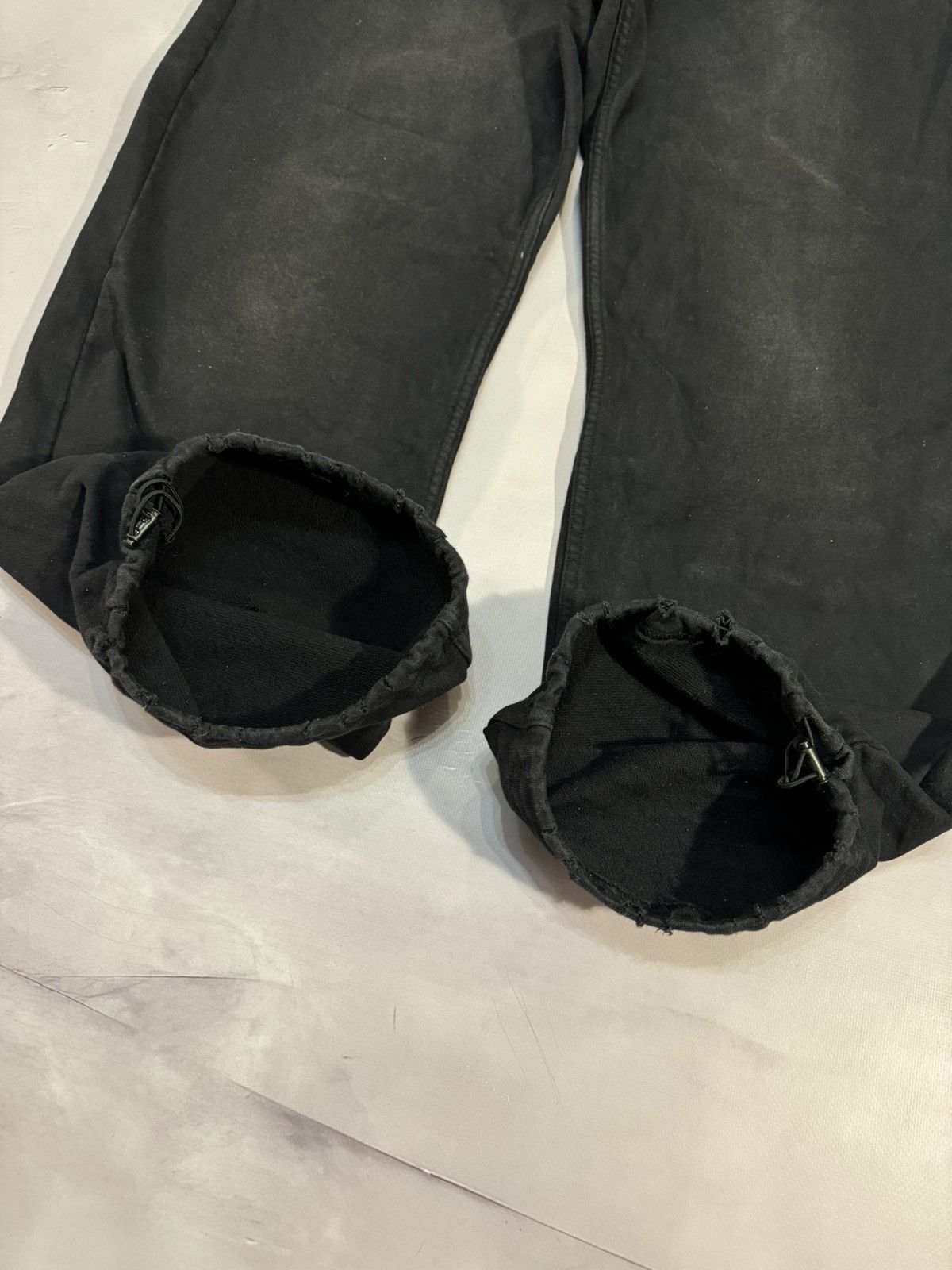 PROJECT G/R Project G/R Dirty Effect Baggy Sweatpants(Black/2) Size US 32 / EU 48 - 8 Thumbnail