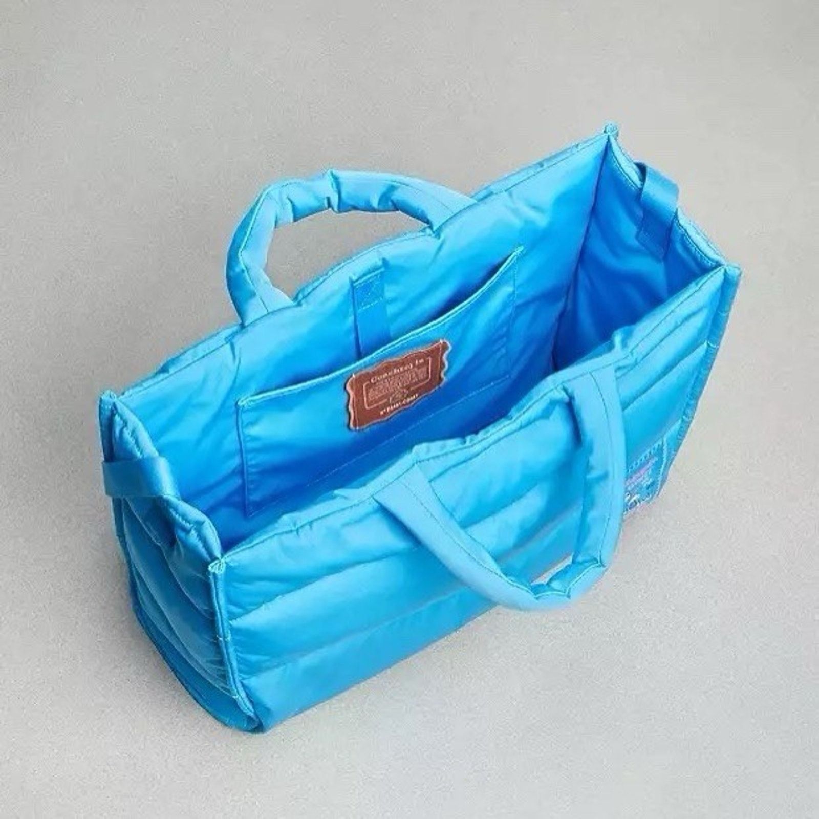 Coach NWT Coach Coachtopia Large Tote Blue Bag CQ057 Carryall Size ONE SIZE - 9 Thumbnail