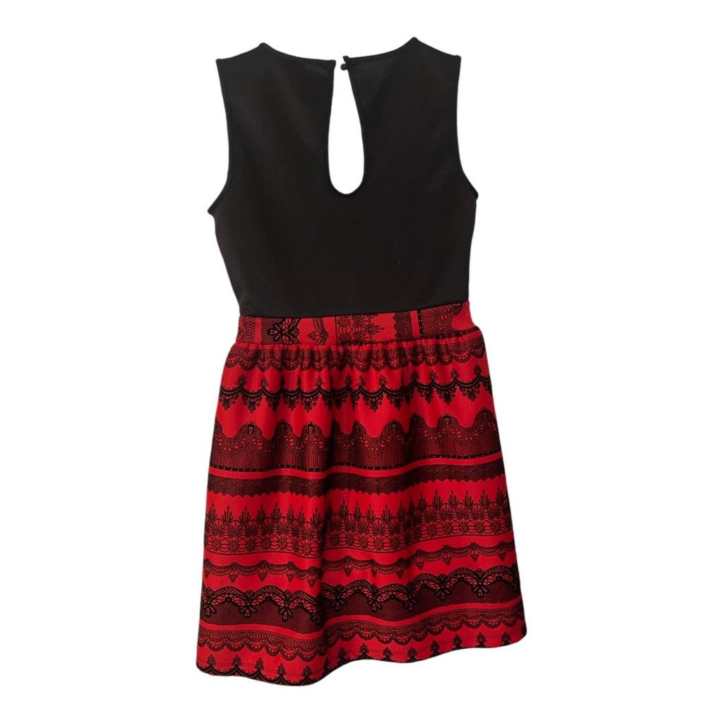 Other Rue 21 Women's Red & Black Dress Size XL Size XL / US 12-14 / IT 48-50 - 2 Thumbnail