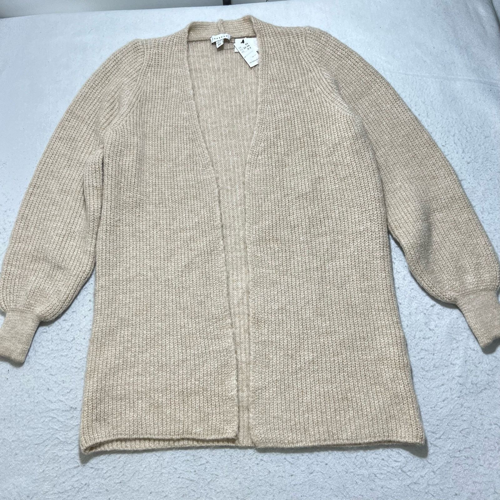 Topshop Women’s XS (0-2) Oversized Cardigan Knit Sweater