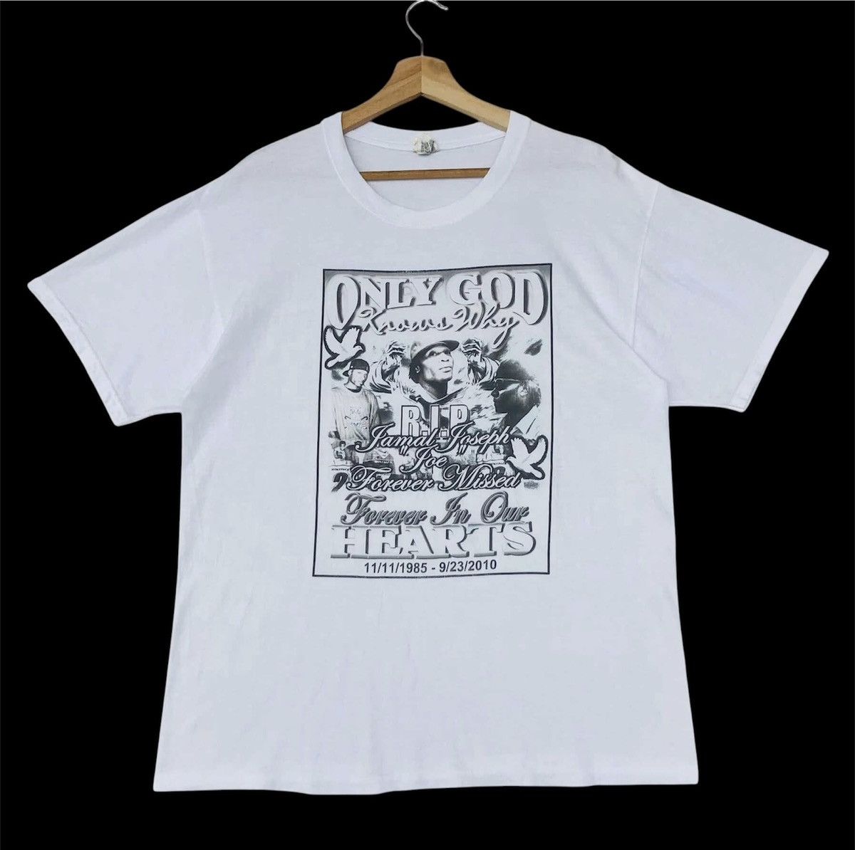 Rap Tees 🔥Accept Binding Offer🔥 'Rest in Peace' Memorial Design Size US L / EU 52-54 / 3 - 1 Thumbnail