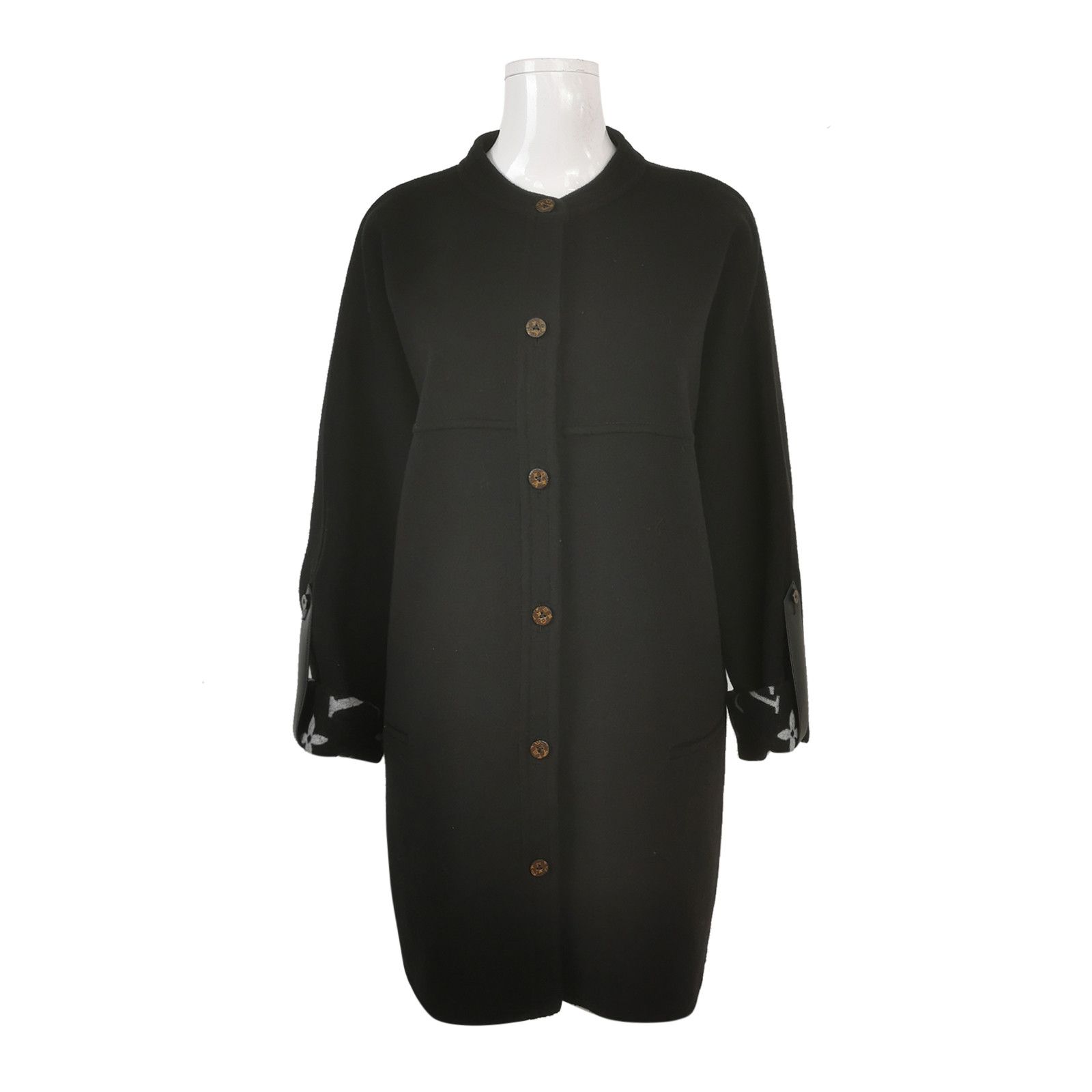 Louis Vuitton Louis Vuitton Monogram Wool Coat Size FR 42 Size M / US 6-8 / IT 42-44 - 1 Thumbnail