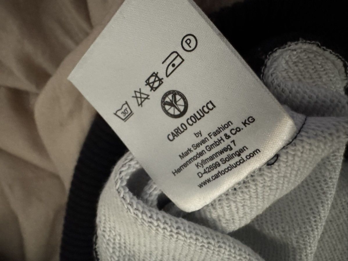 Carlo Colucci Monogramm Sweatshirt Size US L / EU 52-54 / 3 - 5 Thumbnail