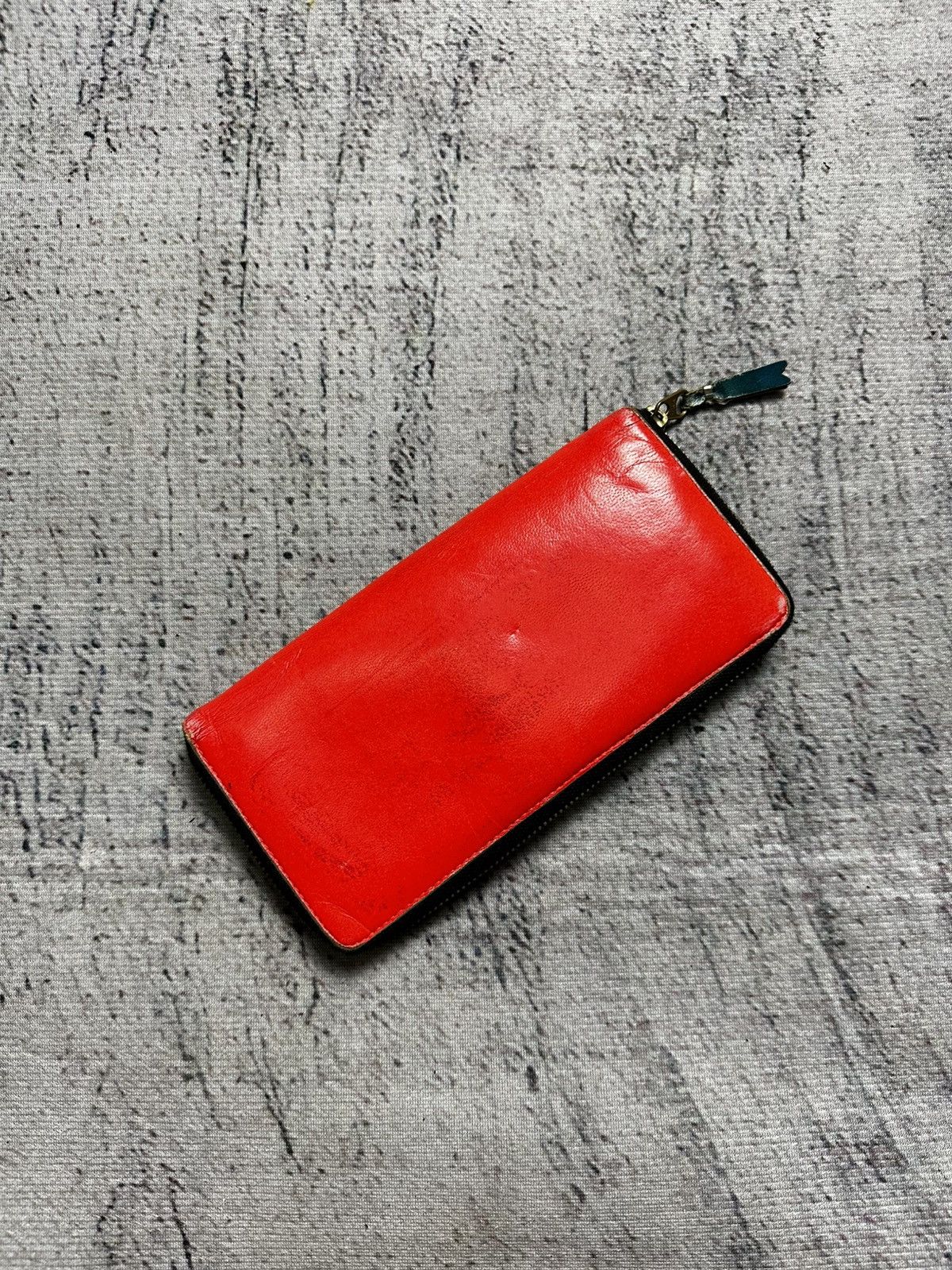 Comme des Garcons Comme Des Garcons Super Fluo Zip Around Wallet Size ONE SIZE - 2 Thumbnail