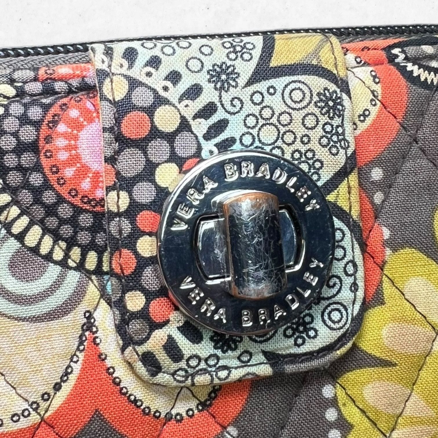 Vera Bradley Vera Bradley Paisley Glenna Turn Lock Floral Clutch Wallet Size ONE SIZE - 6 Thumbnail