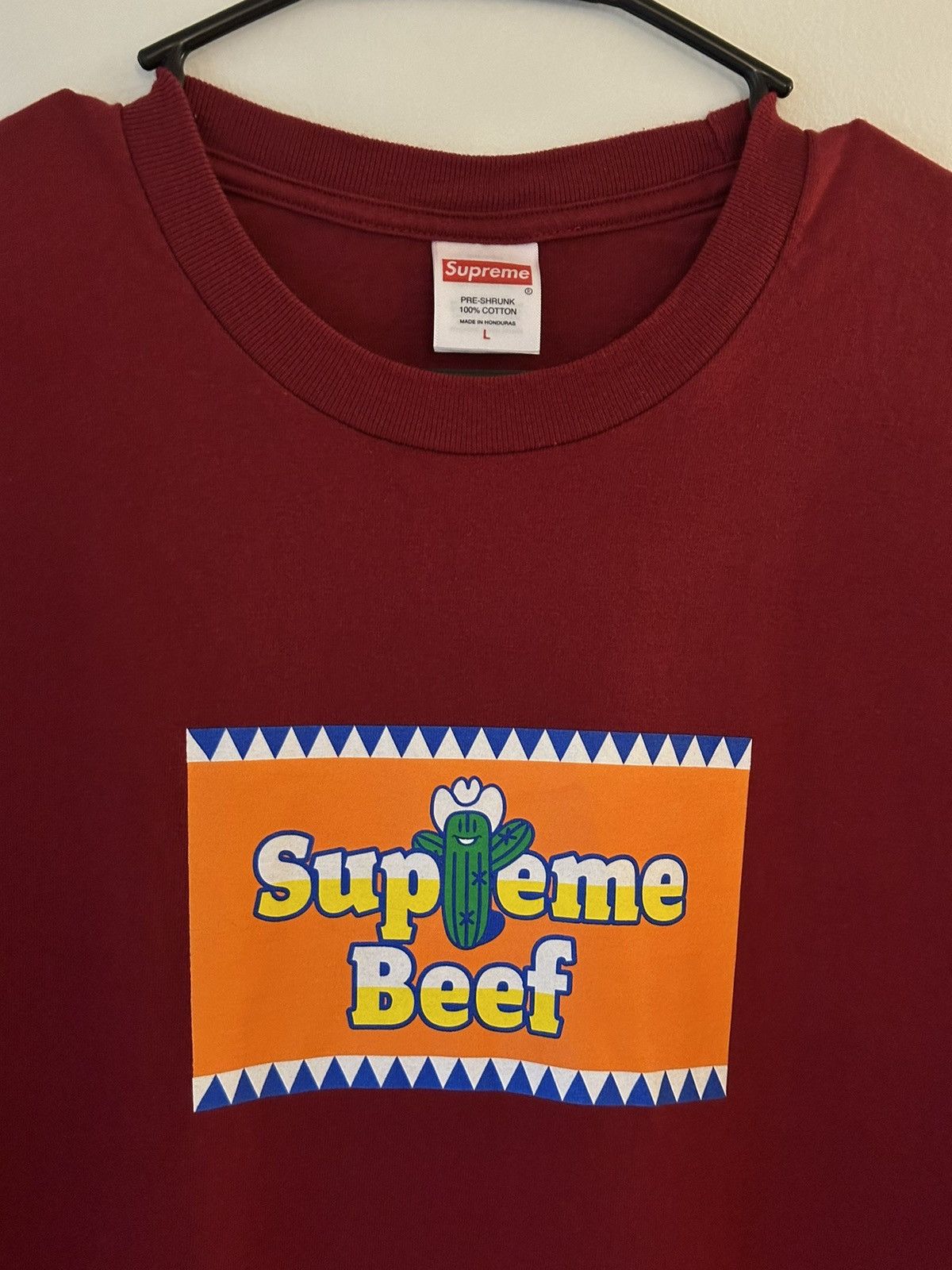 Supreme Supreme Beef Tee Size US L / EU 52-54 / 3 - 2 Thumbnail