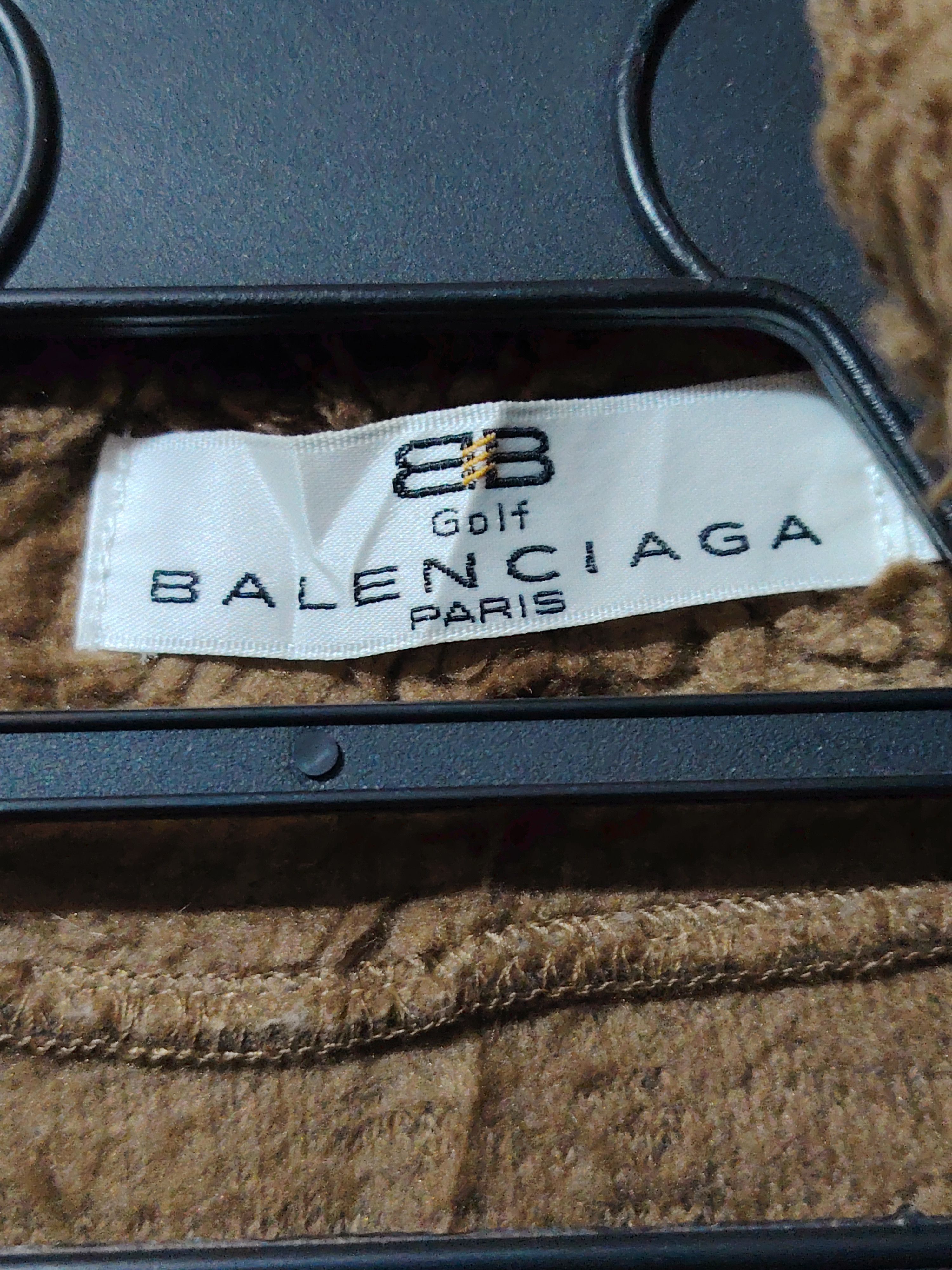 Balenciaga Balenciaga Og Logo Fleece Half Zipper Jacket Very Rare Size US L / EU 52-54 / 3 - 8 Thumbnail