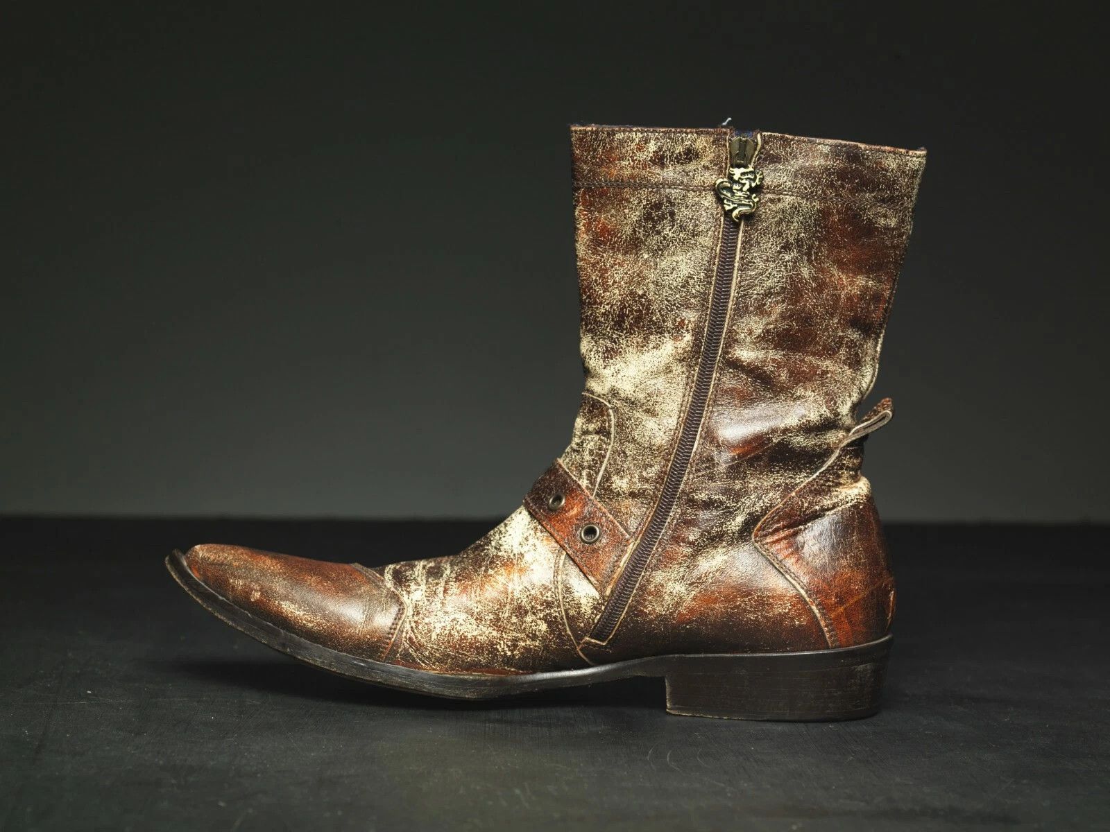 Mark Nason Mark Nason SKIDWAY Dragon Rock Boots Distressed Brown Size US 9 / EU 42 - 5 Thumbnail