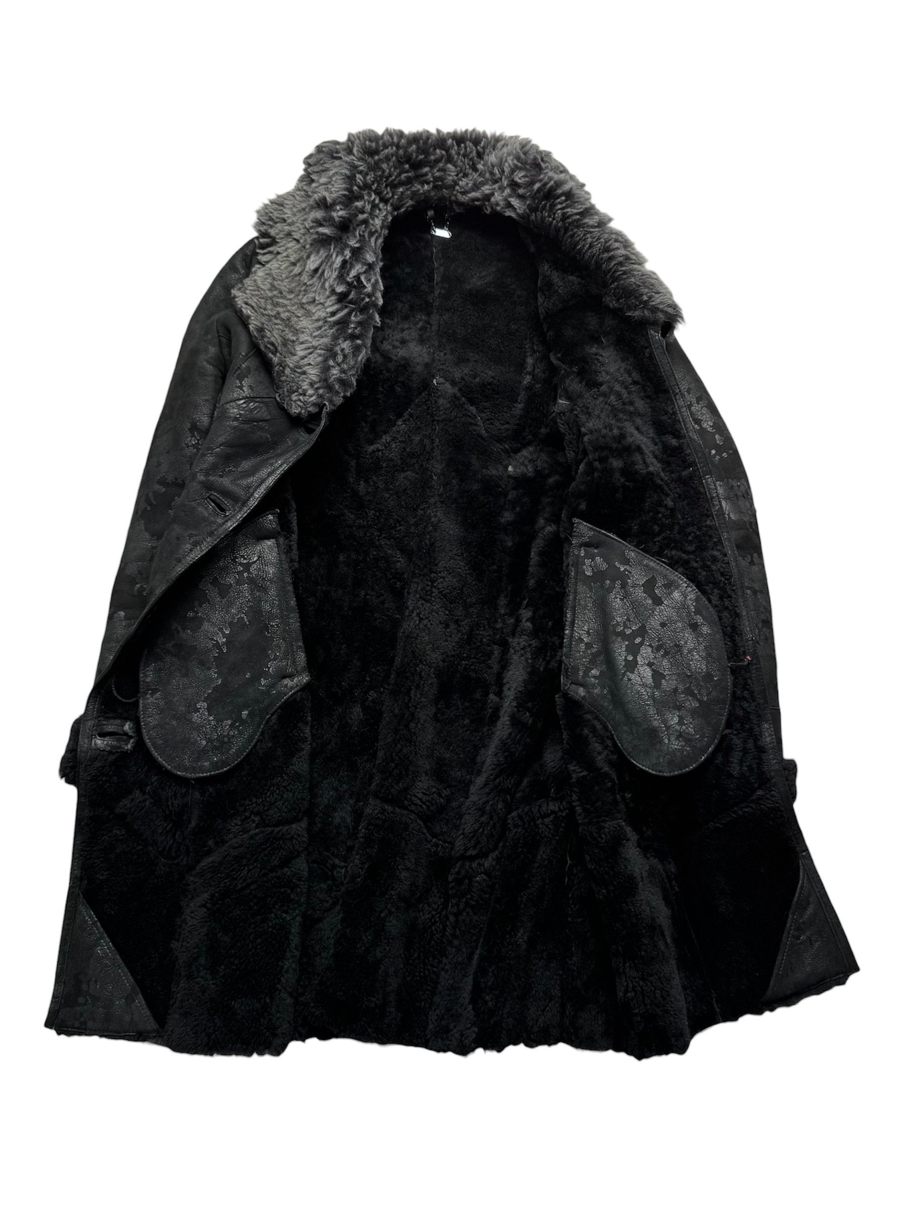Vintage Y2K Real Sheepskin Coat(V374) Size S / US 4 / IT 40 - 5 Thumbnail