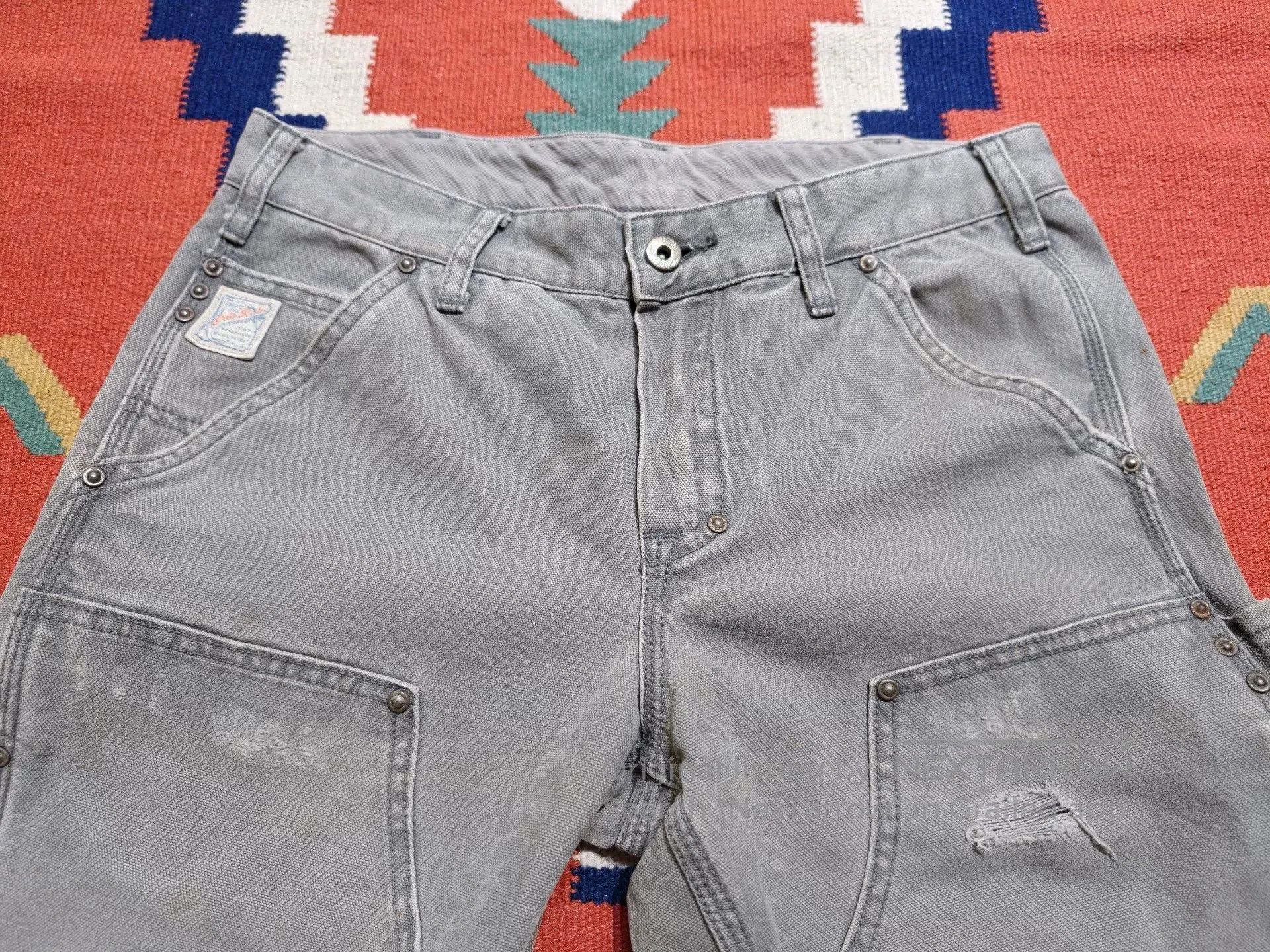 RRL Ralph Lauren Ralph Lauren Distressed Logger Pants. Size US 31 - 2 Thumbnail