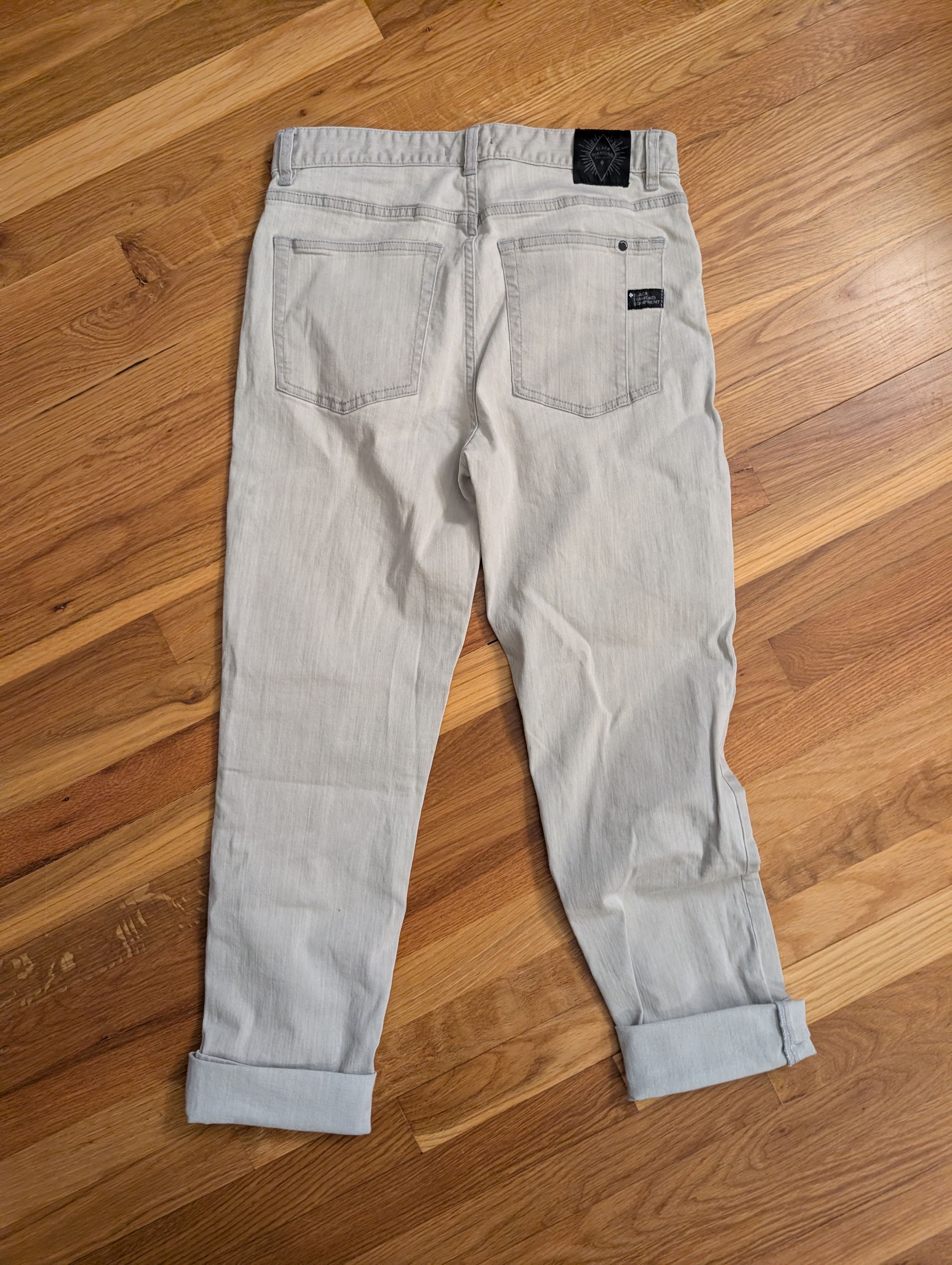Black Diamond Black Diamond Men Light Grey Pants Size US 30 / EU 46 - 2 Thumbnail