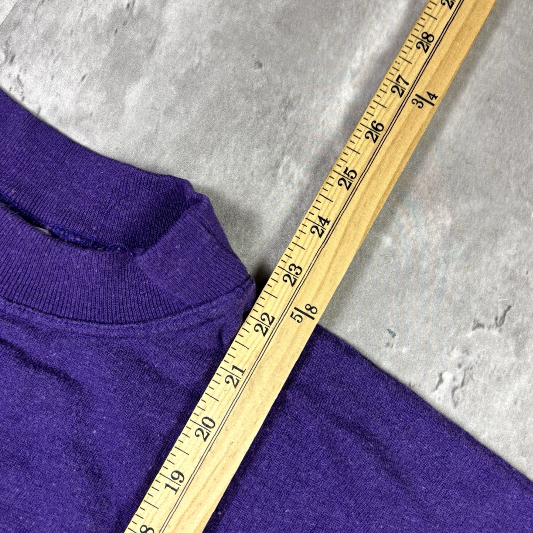 Spell VINTAGE Barcelona Sweatshirt Embroidered Spell Out Crewneck Purple size S Mens 80s All Seasons Cotton Fleece Pullover Distressed Size US S / EU 44-46 / 1 - 5 Thumbnail