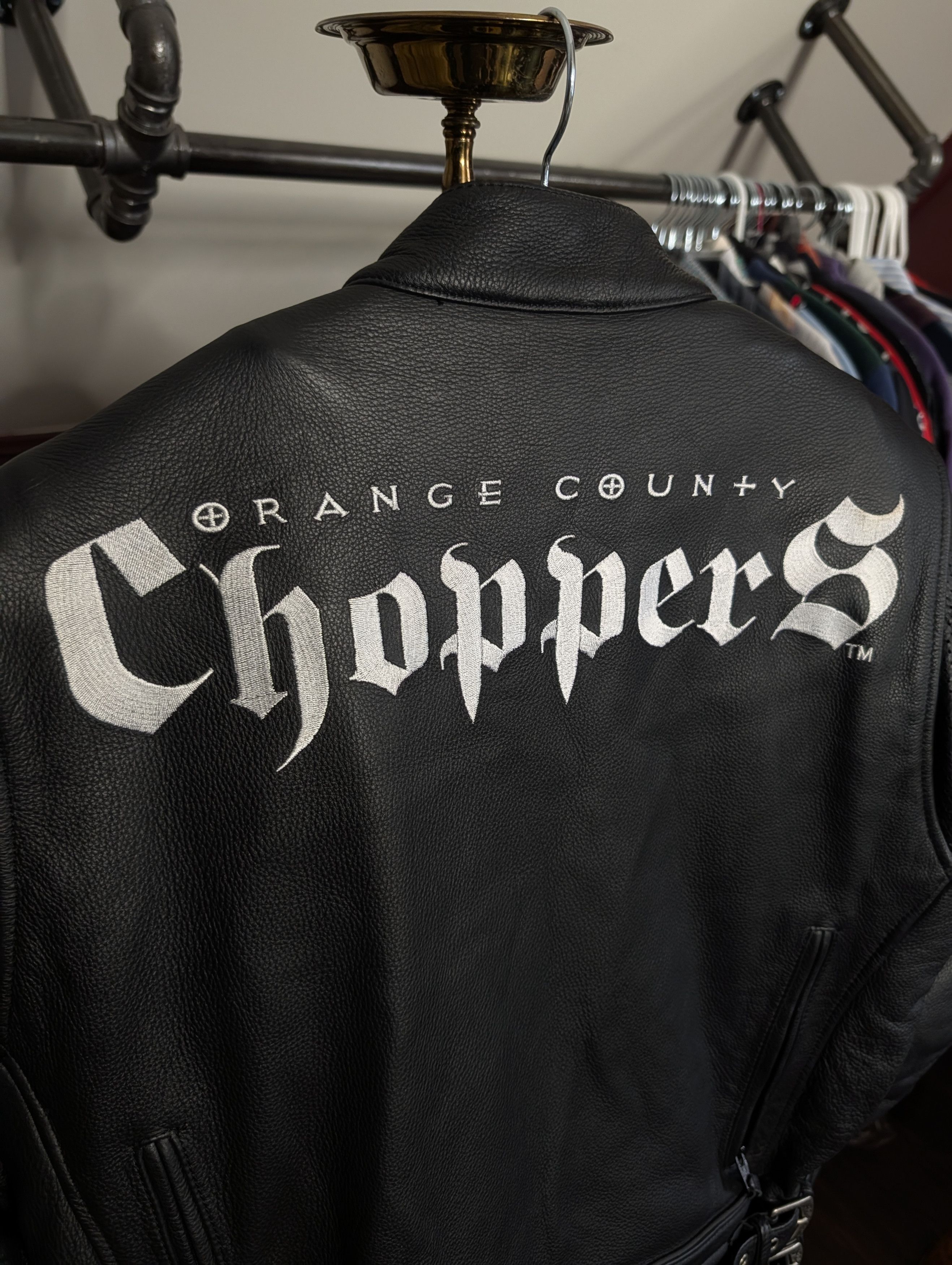 Powers Supply ORANGE COUNTY CHOPPERS Double Buckle Logo Jacket Size US S / EU 44-46 / 1 - 8 Thumbnail