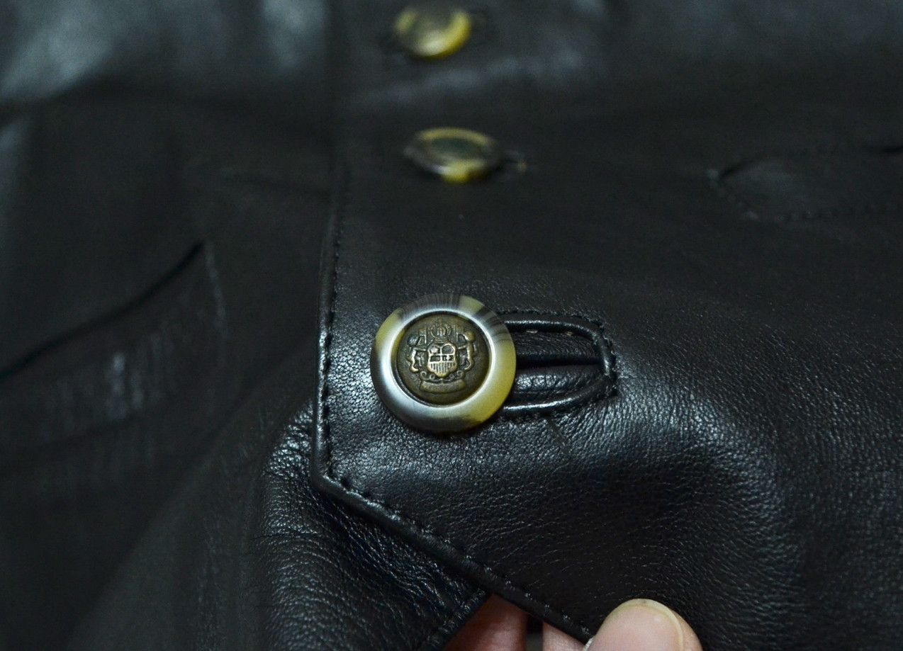 Genuine Leather × Handmade Tatanka Leather Vest Jacket Size US M / EU 48-50 / 2 - 4 Thumbnail