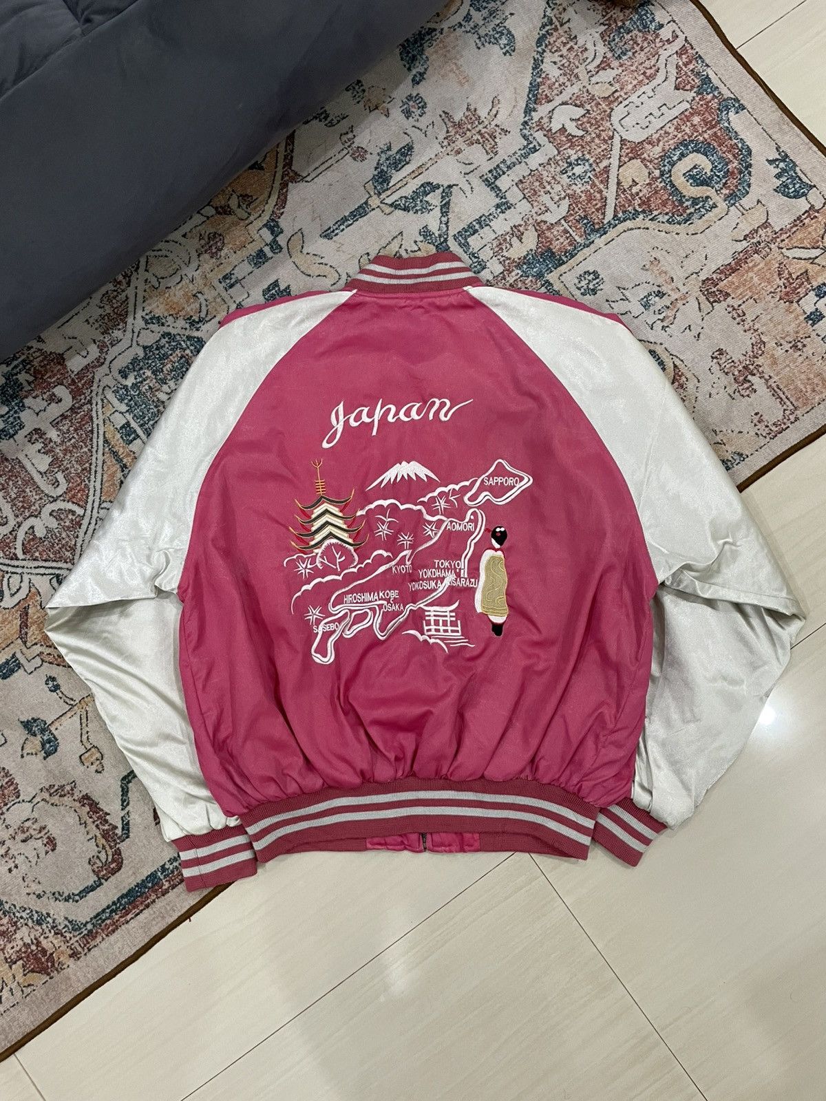 The Flat Head SUKAJAN SOUVENIR EMBROIDERED JAPAN JACKET Size US L / EU 52-54 / 3 - 3 Thumbnail