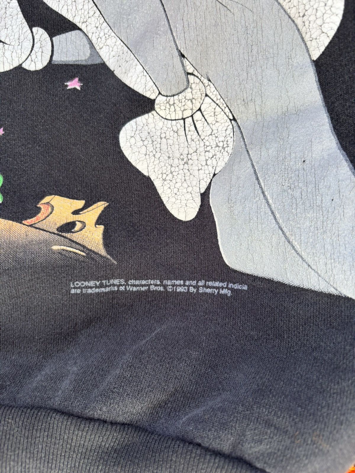1993 Looney tunes bugs bunny and marvin sweatshirt