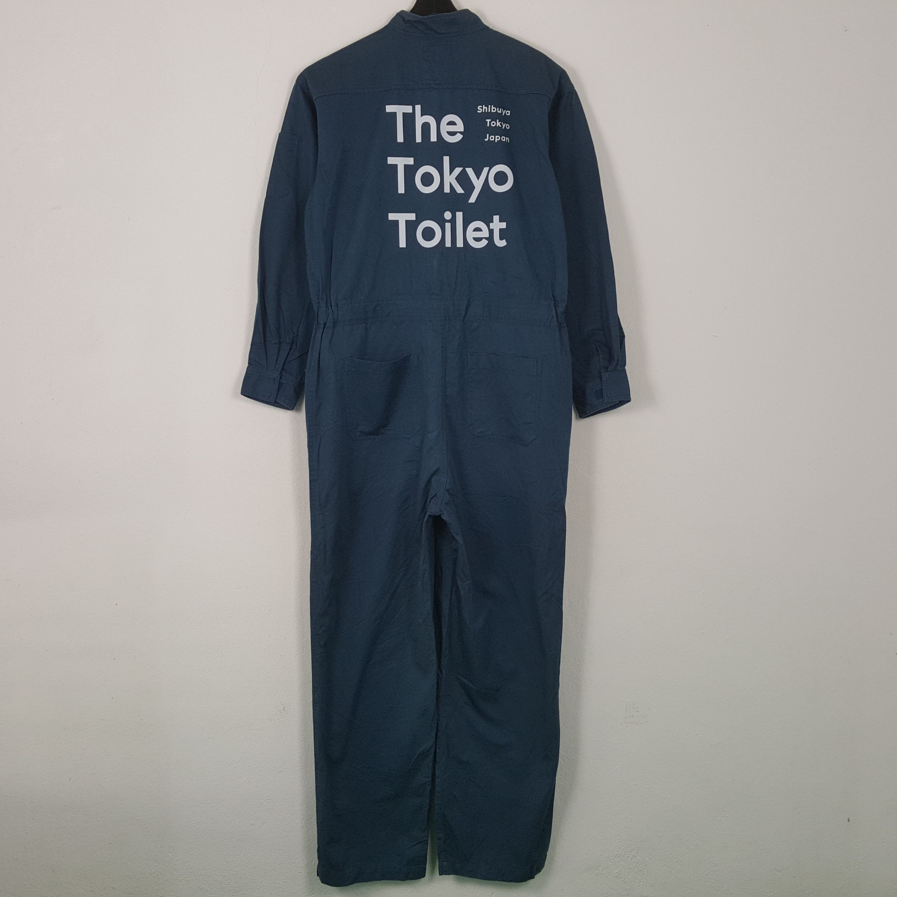 Vintage The Tokyo Toilet Japanese Workwear Custom Coverall RR14 Size US L / EU 52-54 / 3 - 1 Thumbnail