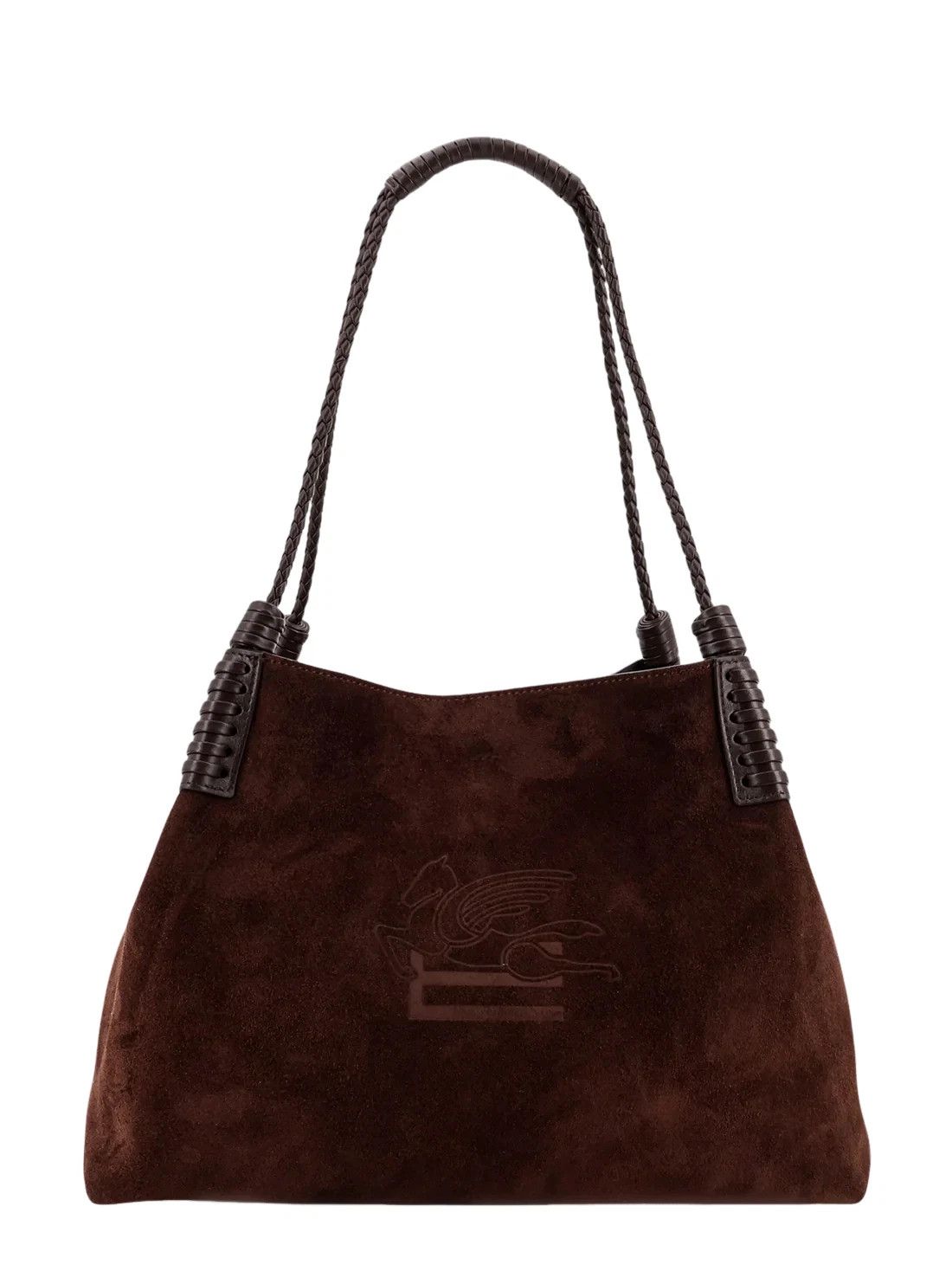 Etro ETRO Libra Small Brown Suede Tote Bag New And Authentic Size ONE SIZE - 1 Thumbnail