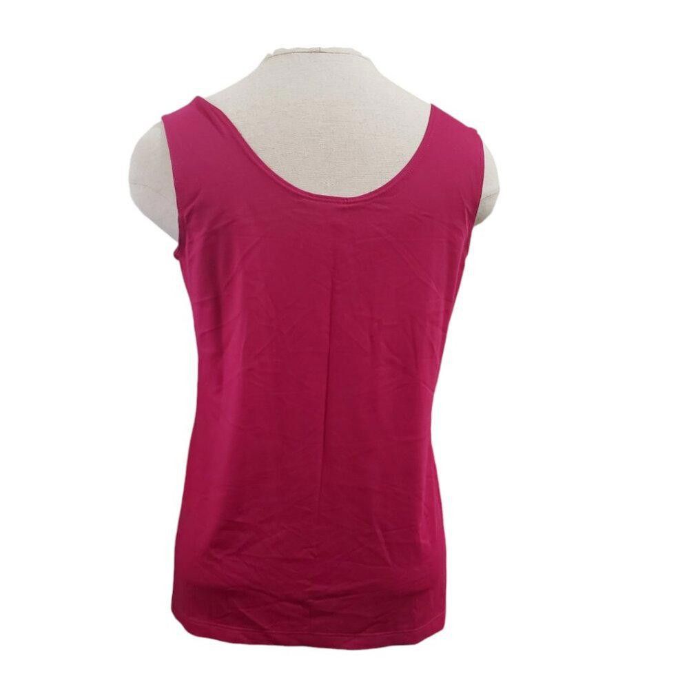 Chicos CT1801 Chico's Magenta Tank Top M Size M / US 6-8 / IT 42-44 - 2 Thumbnail