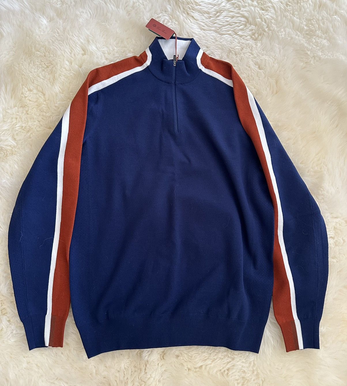 Loro Piana Matches28 half zip pullover Size US M / EU 48-50 / 2 - 2 Thumbnail