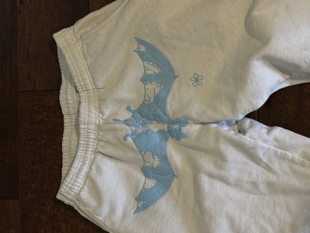 Osbbat Osbbat White/Blue sweatpants Size US 30 / EU 46 - 2 Thumbnail