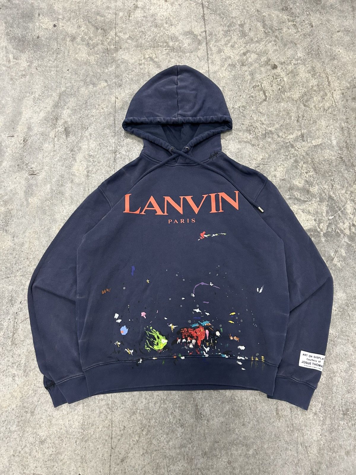 Gallery Dept. × Lanvin Lanvin X Gallery Dept hoodie Size US XL / EU 56 / 4 - 1 Thumbnail