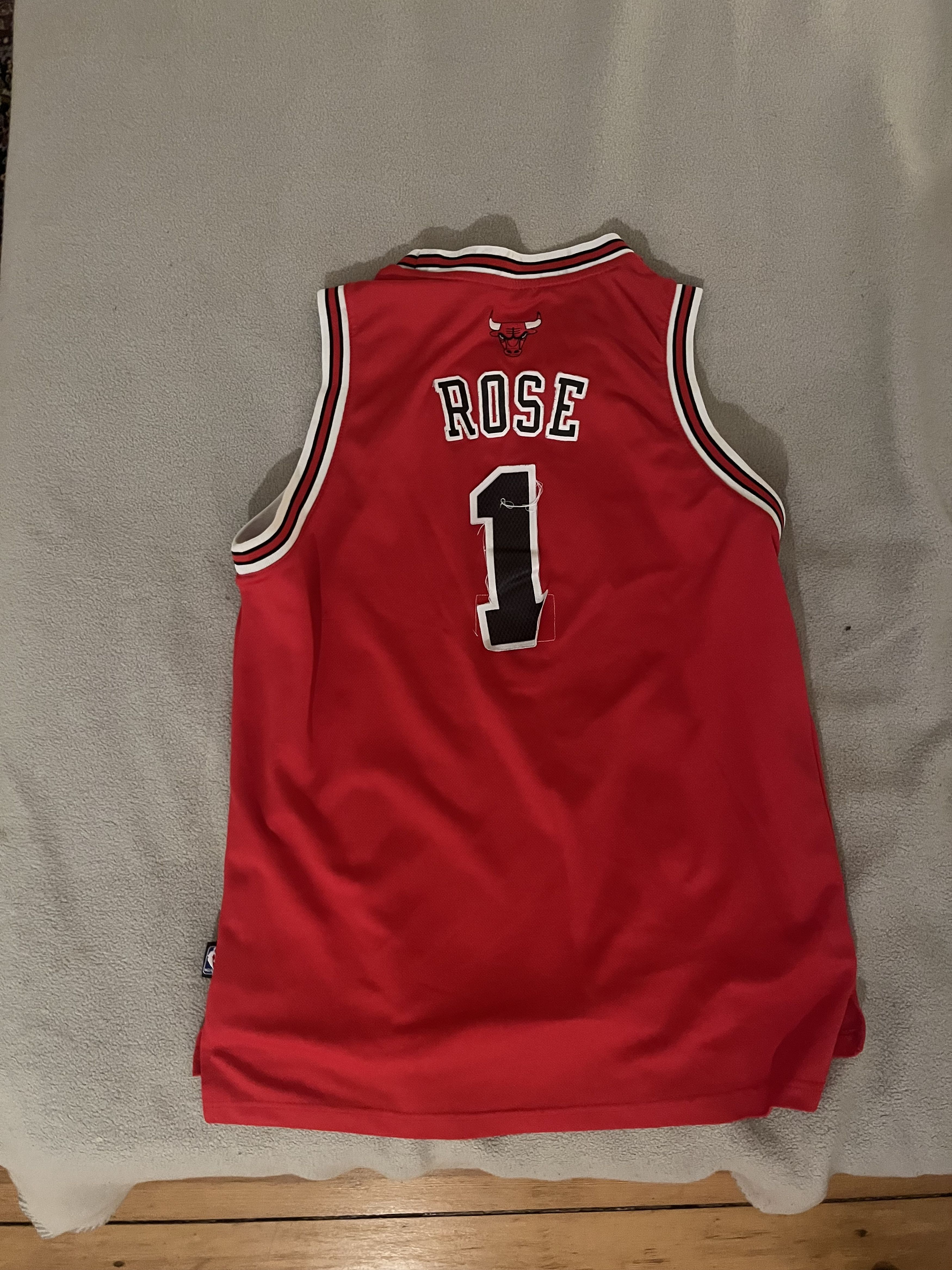 Adidas Adidas Chicago Bulls Derrick Rose NBA Trikot Size US M / EU 48-50 / 2 - 2 Thumbnail