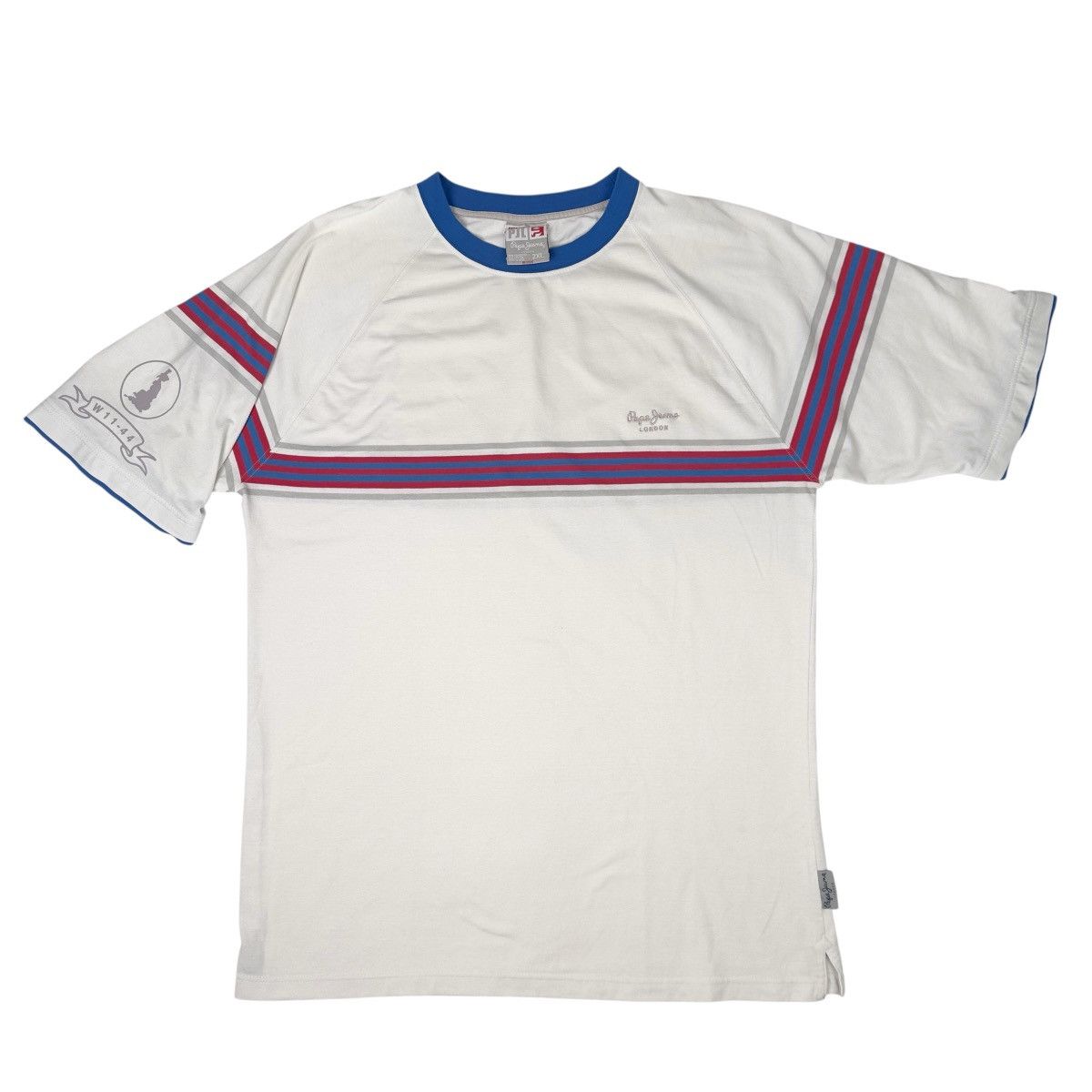 Pepe Jeans Pepe Jeans London T-Shirt White Retro Soccer Y2K Size US XXL / EU 58 / 5 - 1 Thumbnail