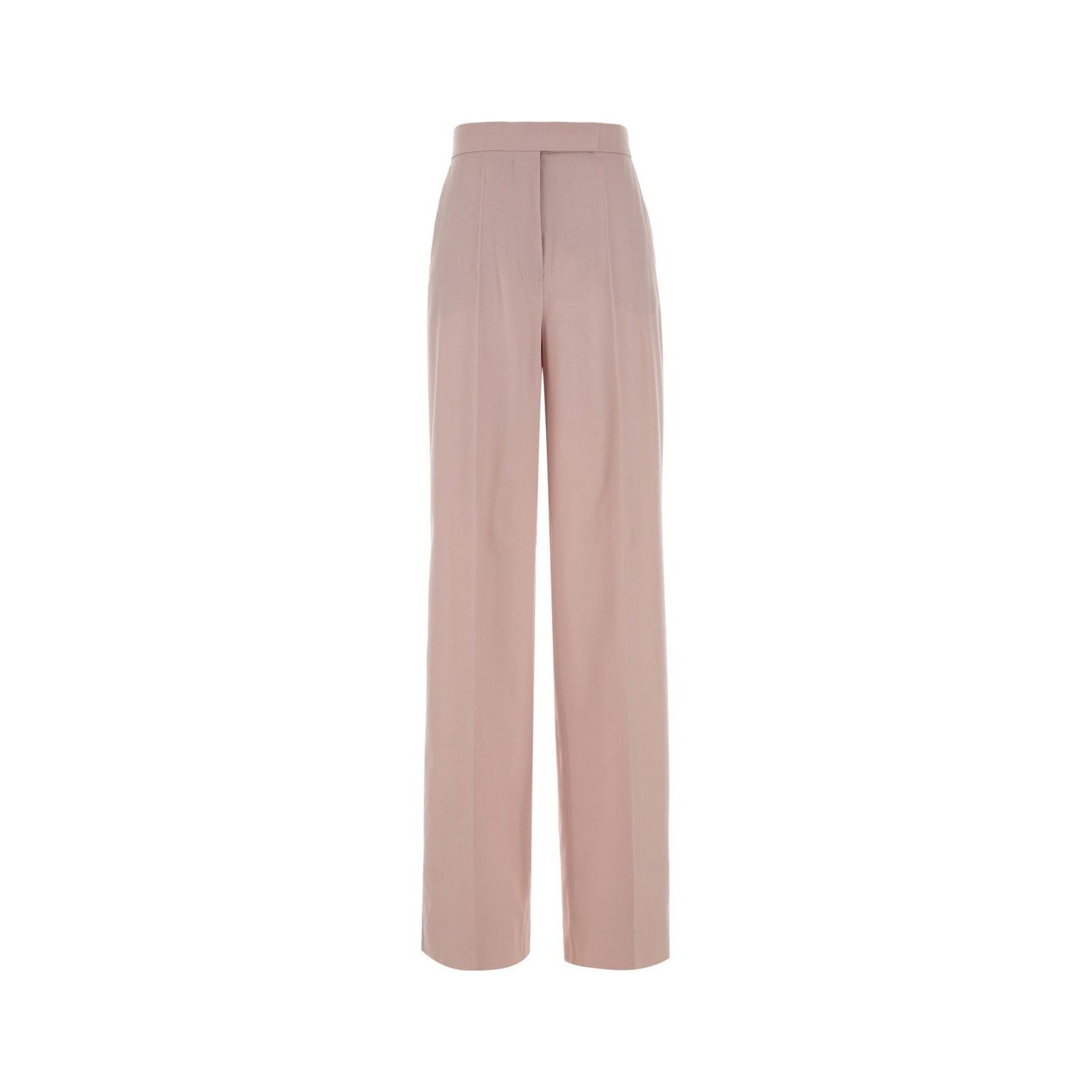 Max Mara MAX MARA Pink Wool Blend Girone Wide Leg Pant New & Authenti Size 27" / US 4 / IT 40 - 1 Thumbnail