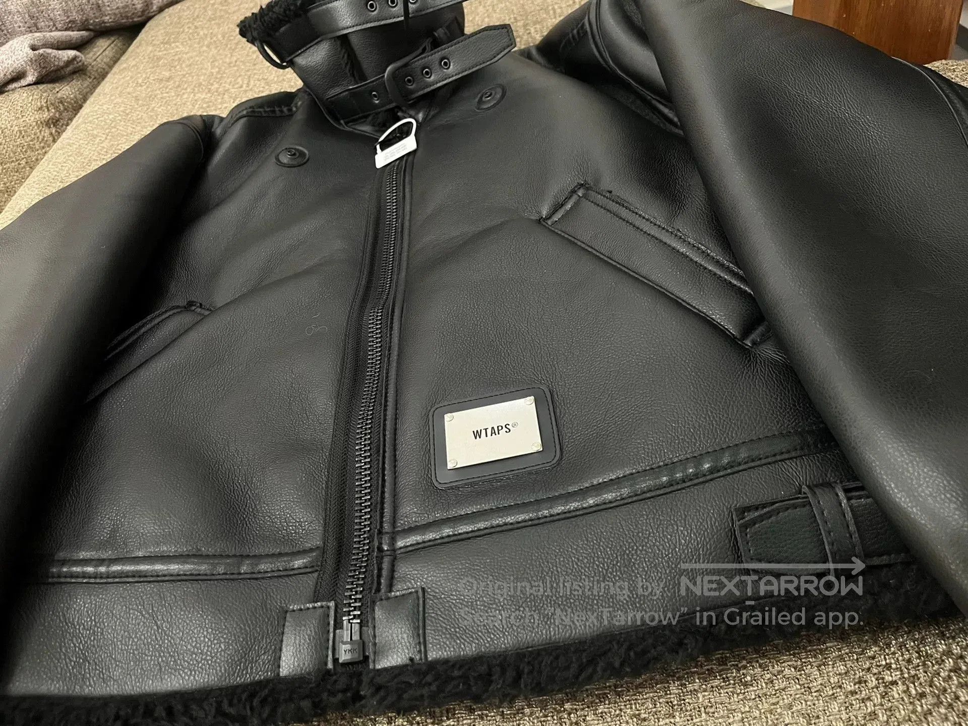 Wtaps WTAPS Black Leather Bomber Jacket. Size US S / EU 44-46 / 1 - 4 Thumbnail