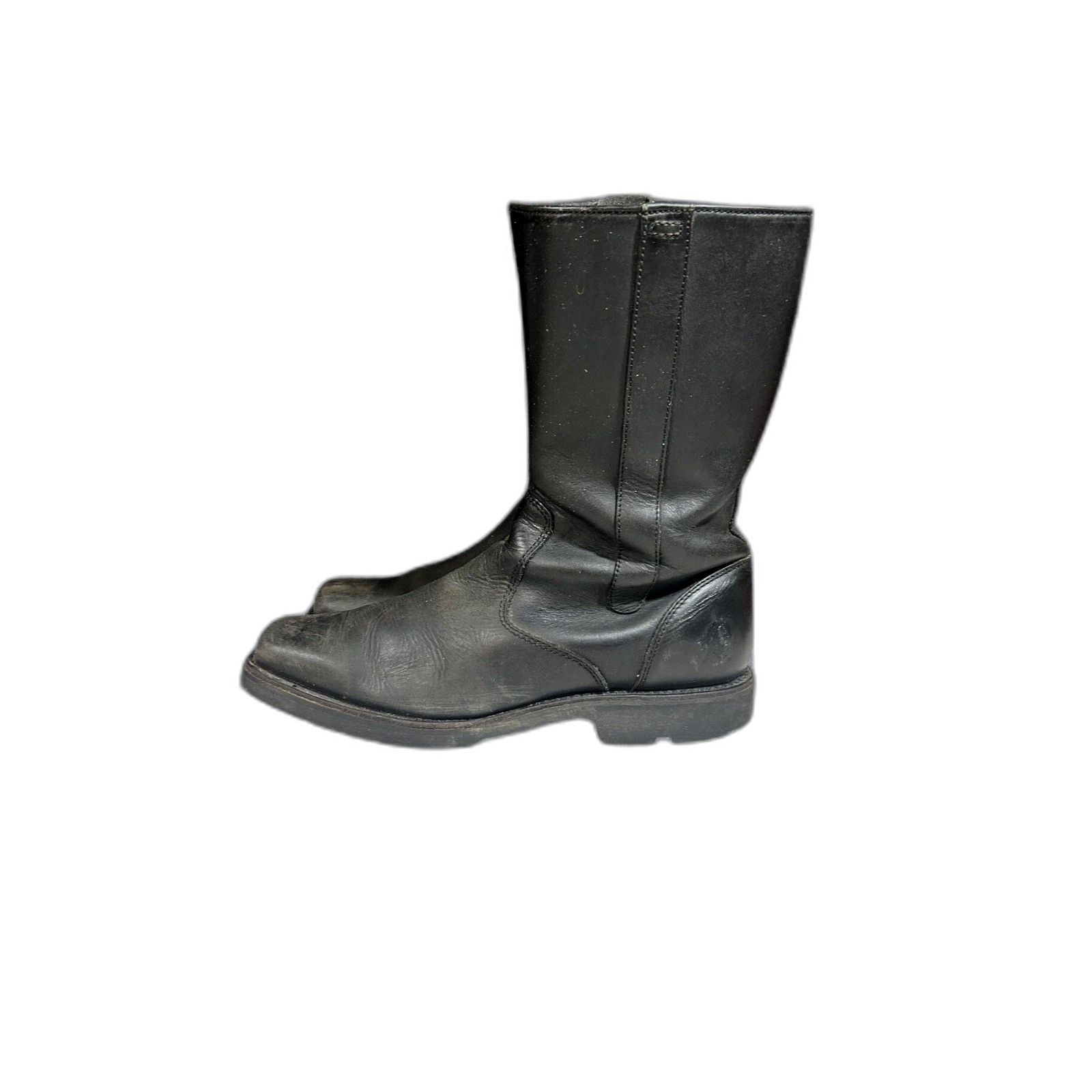 Chippewa Chippewa Leather Motorcycle Black Boots Zipper Mens 11.5 (24 Size US 11.5 / EU 44-45 - 5 Thumbnail
