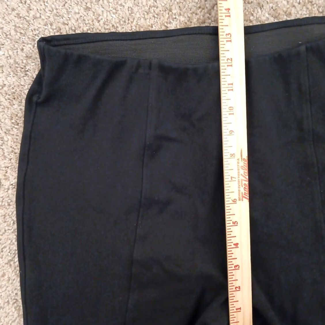 Old Navy Old Navy Pants Womens XL Black Skinny High Rise Pull On 32x25 Crop Ankle Clothing Women’s Slim Stretch Nylon Rayon Spandex Size 40" / US 18 - 4 Thumbnail