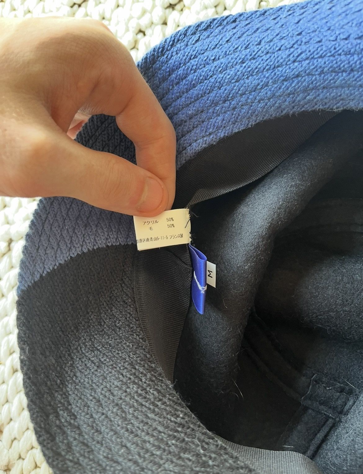 Comme des Garcons SHIRT Comme des Garçons FW16 wool knit cap hat Size ONE SIZE - 8 Thumbnail