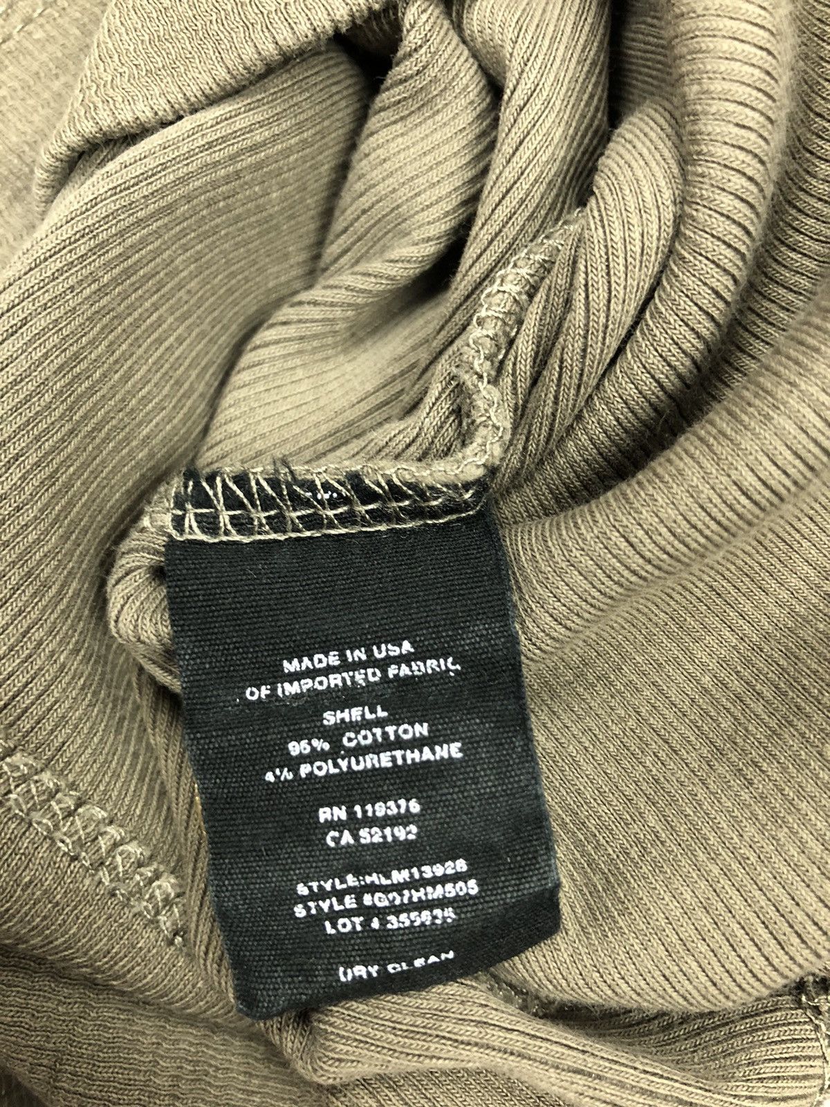 Helmut Lang helmut lang Olive Green long sleeve S Size US 36 / EU 52 - 10 Thumbnail
