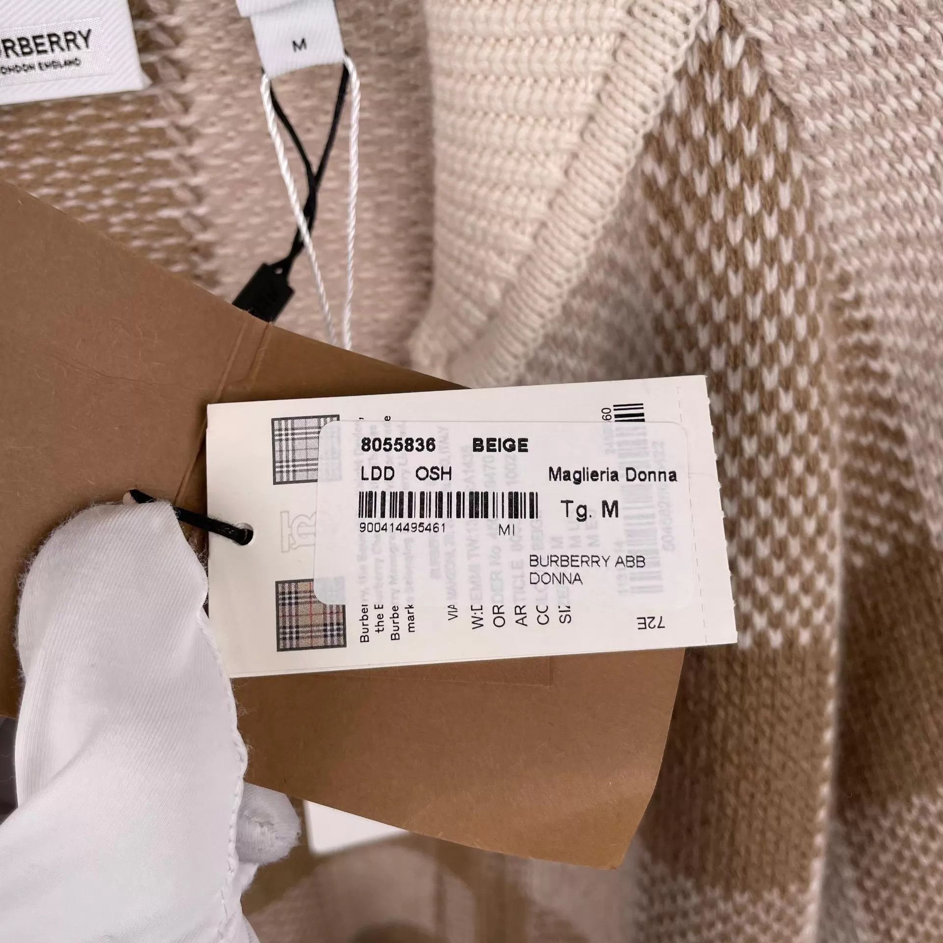 Burberry Burberry knit jacket M new with tags Size US M / EU 48-50 / 2 - 4 Thumbnail
