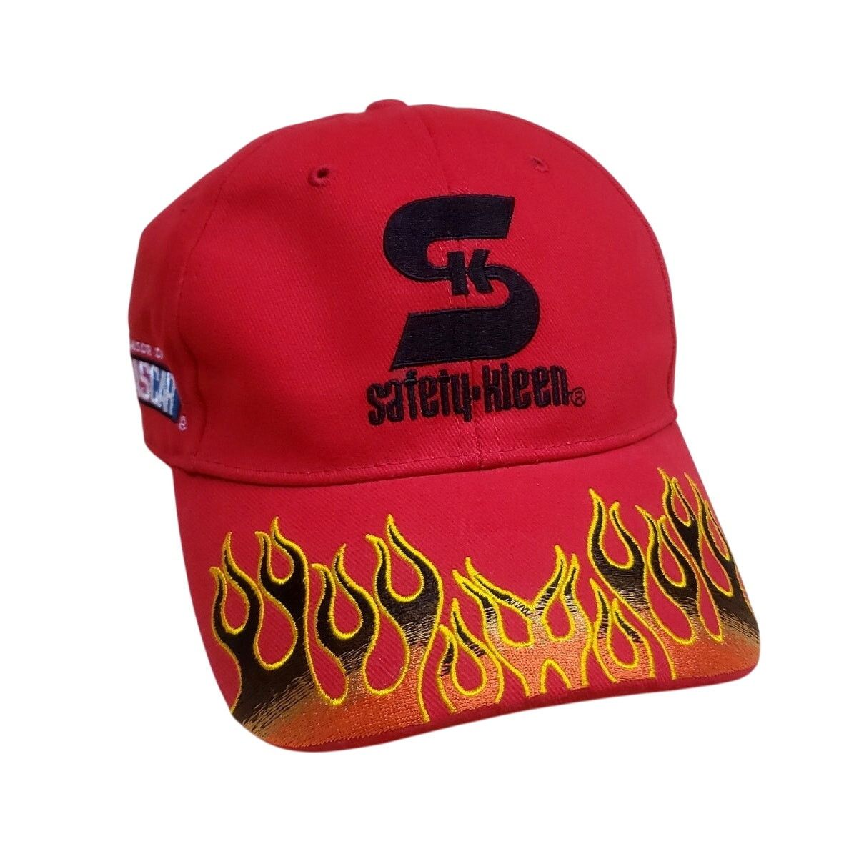 NASCAR Vintage NASCAR Flames Embroidered ombre fade cap hat OSFA Size ONE SIZE - 1 Thumbnail