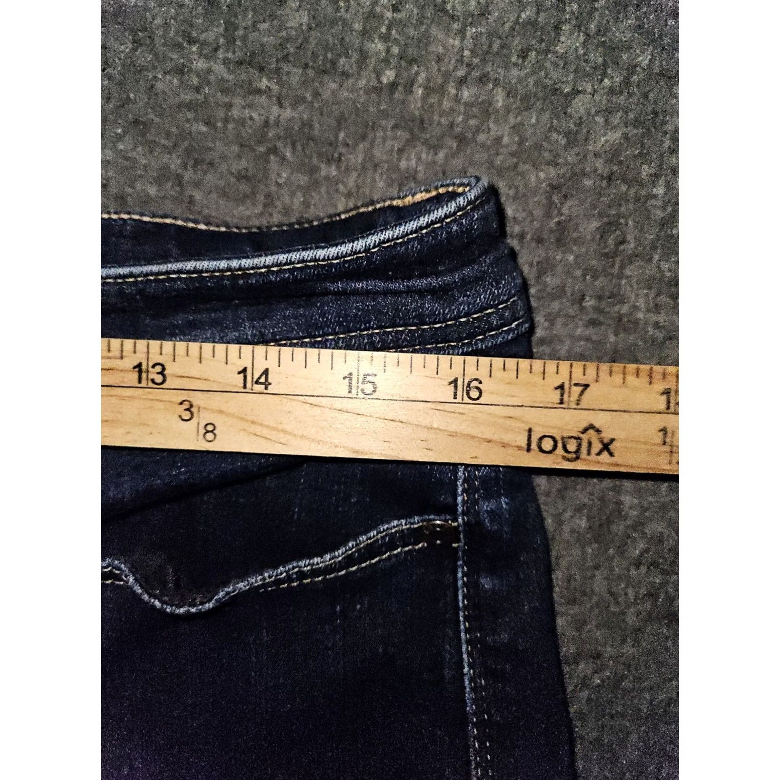Talbots Talbots Jeans Women's 12 Barely Boot High Waist Blue 5-Pocket Denim City Preppy Jeans Bootscut Womens Regular 28.5in Inseam Size 34" / US 12 / IT 48 - 4 Thumbnail