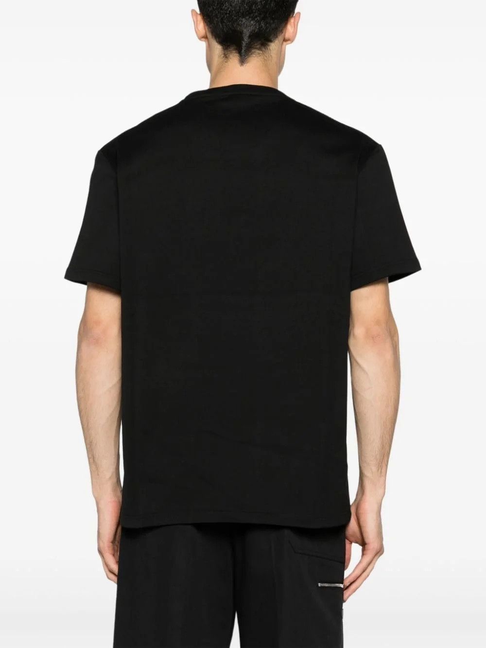 Alexander McQueen o1srvl11e0226 Trompe-L'œil Varsity T-Shirt In Black Size US S / EU 44-46 / 1 - 4 Thumbnail