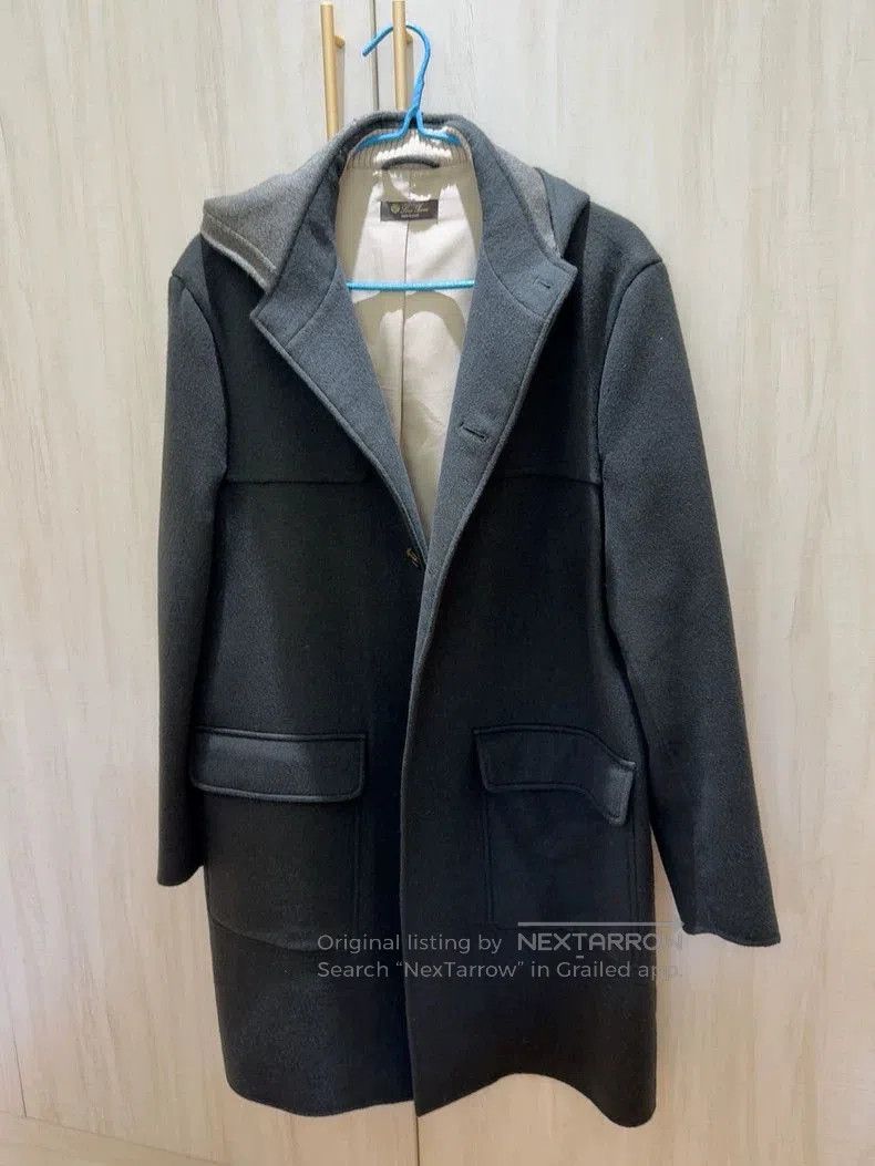 Loro Piana Loro Piana 100% Cashmere Hooded Coat. Size US M / EU 48-50 / 2 - 4 Thumbnail