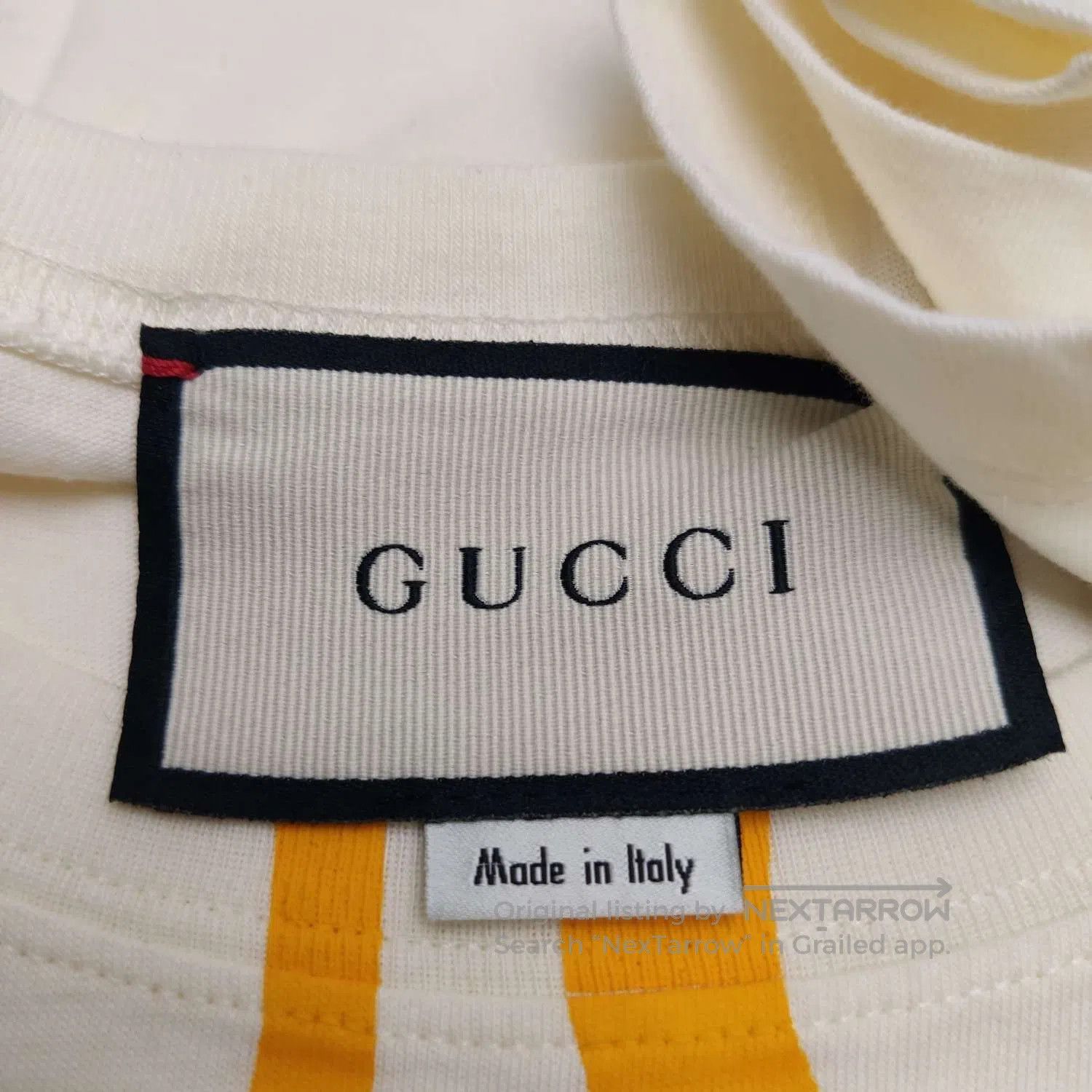 Gucci Gucci Interlocking GG Logo Cotton Crewneck T. Size XXS / US 00 / IT 34 - 3 Thumbnail