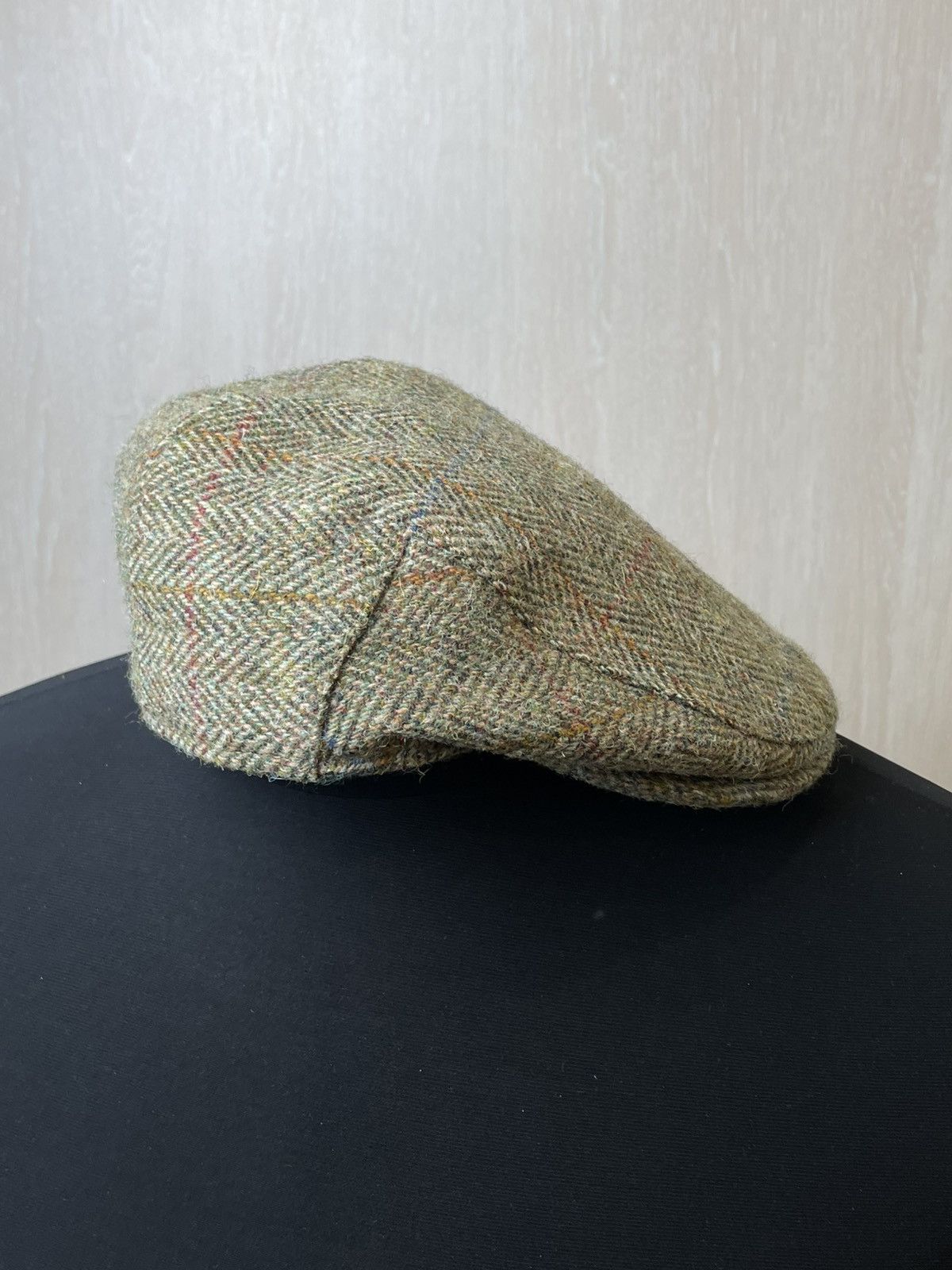 Harris Tweed Premium Harris Tweed Wool Newsboy Flat Cap Size ONE SIZE - 4 Thumbnail