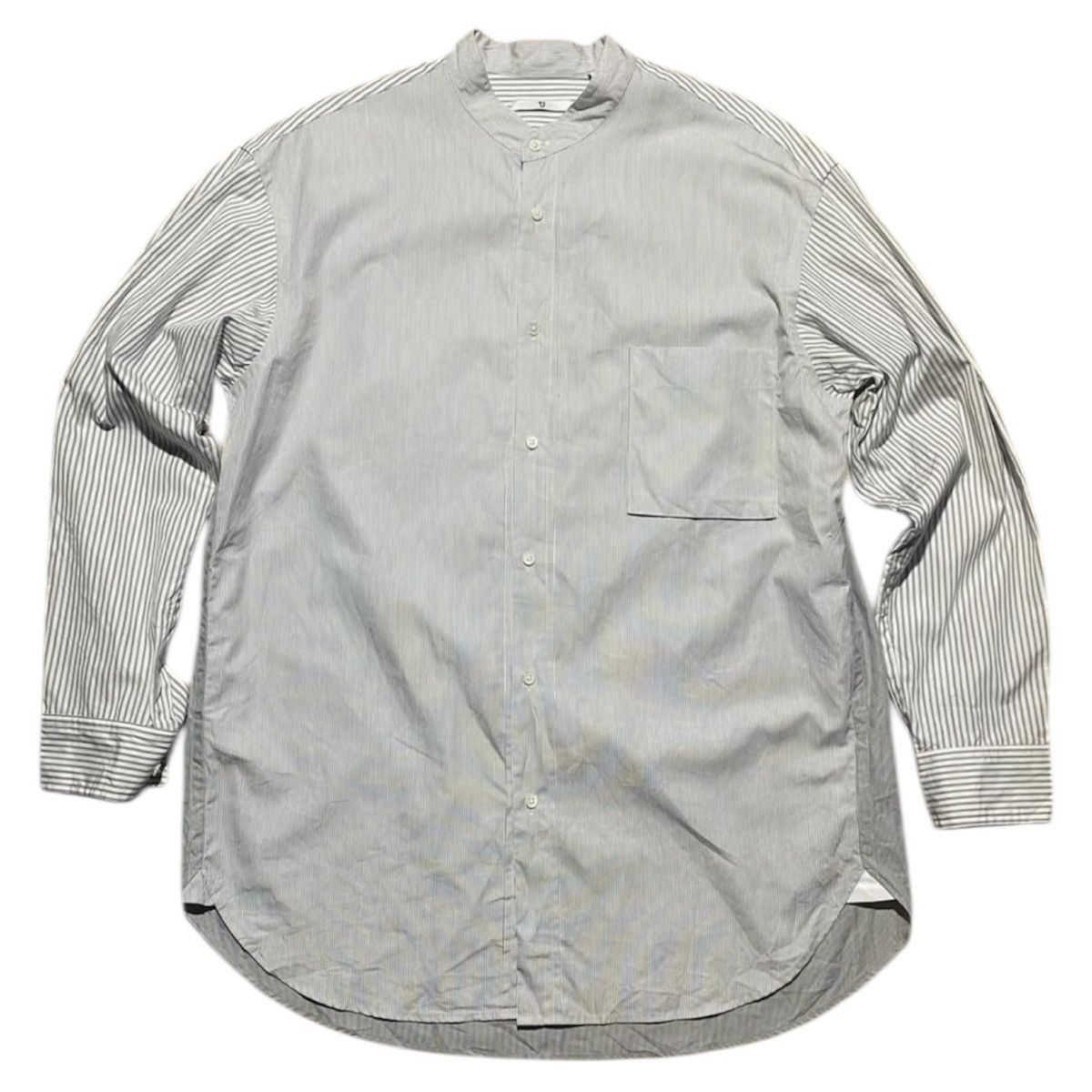 Jil Sander 2000s + Jil Sander Shanghai Hybrid Ls Button Shirt Size US M / EU 48-50 / 2 - 1 Thumbnail