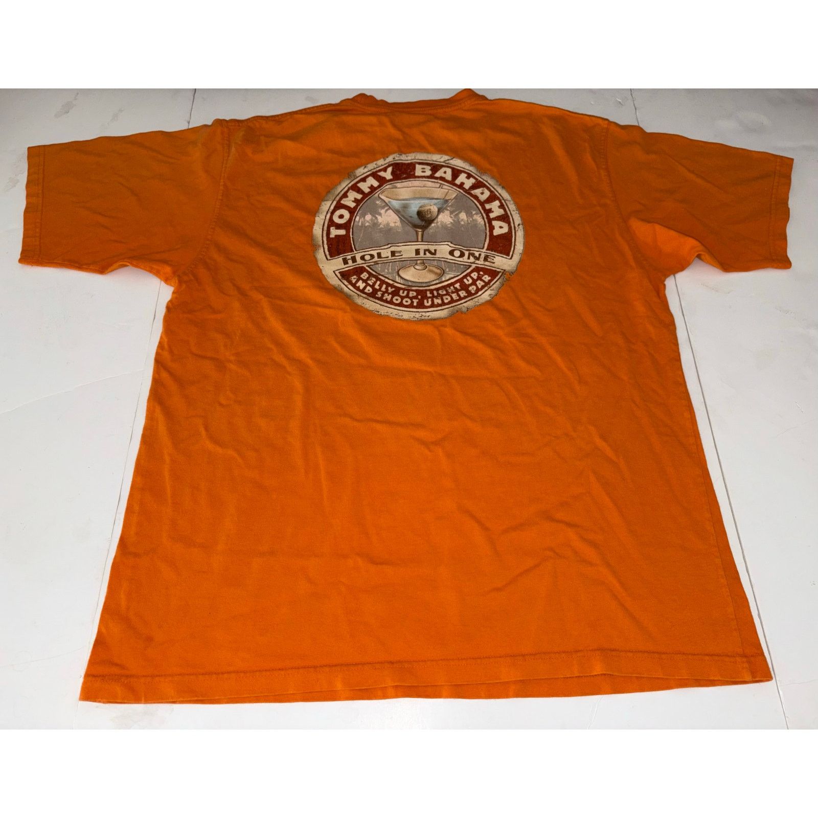 Tommy Bahama Tommy Bahama hole in one t shirt large orange Size US L / EU 52-54 / 3 - 4 Thumbnail